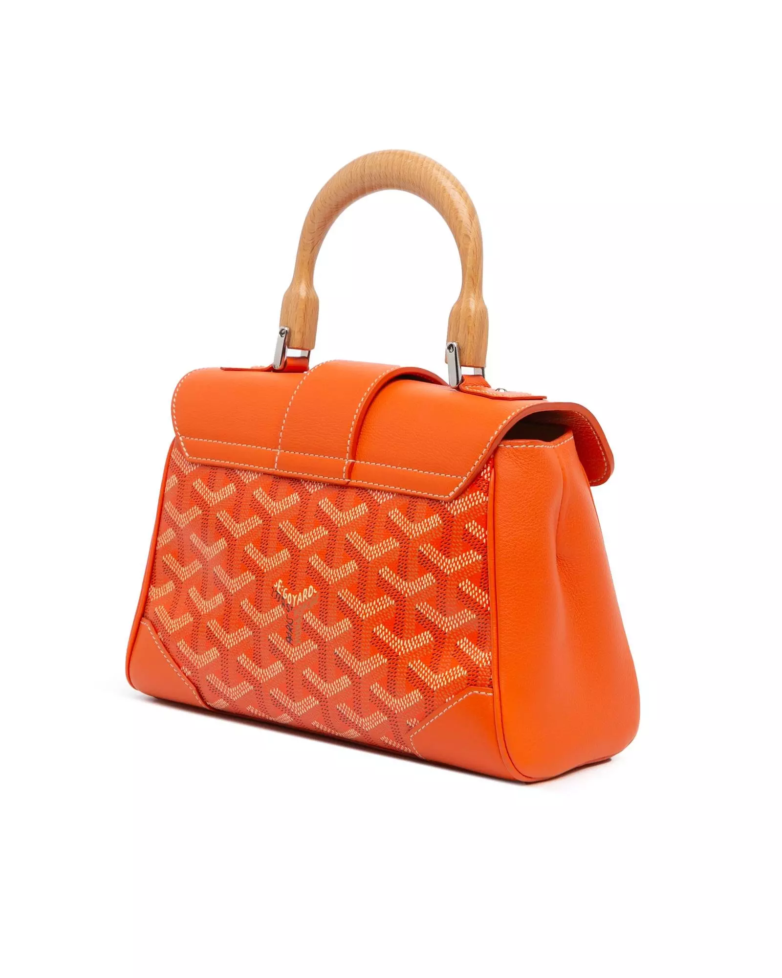 Preloved Petit Cabas Orange Handbag Women Messenger Bags alternative image