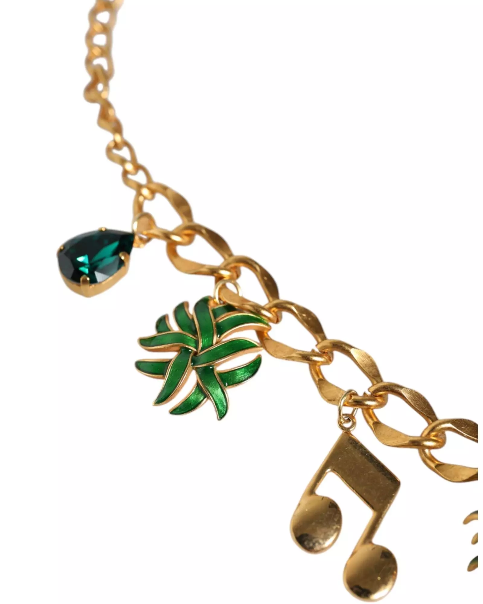 Pineapple Charm Necklace Gold Chain Women alternative image