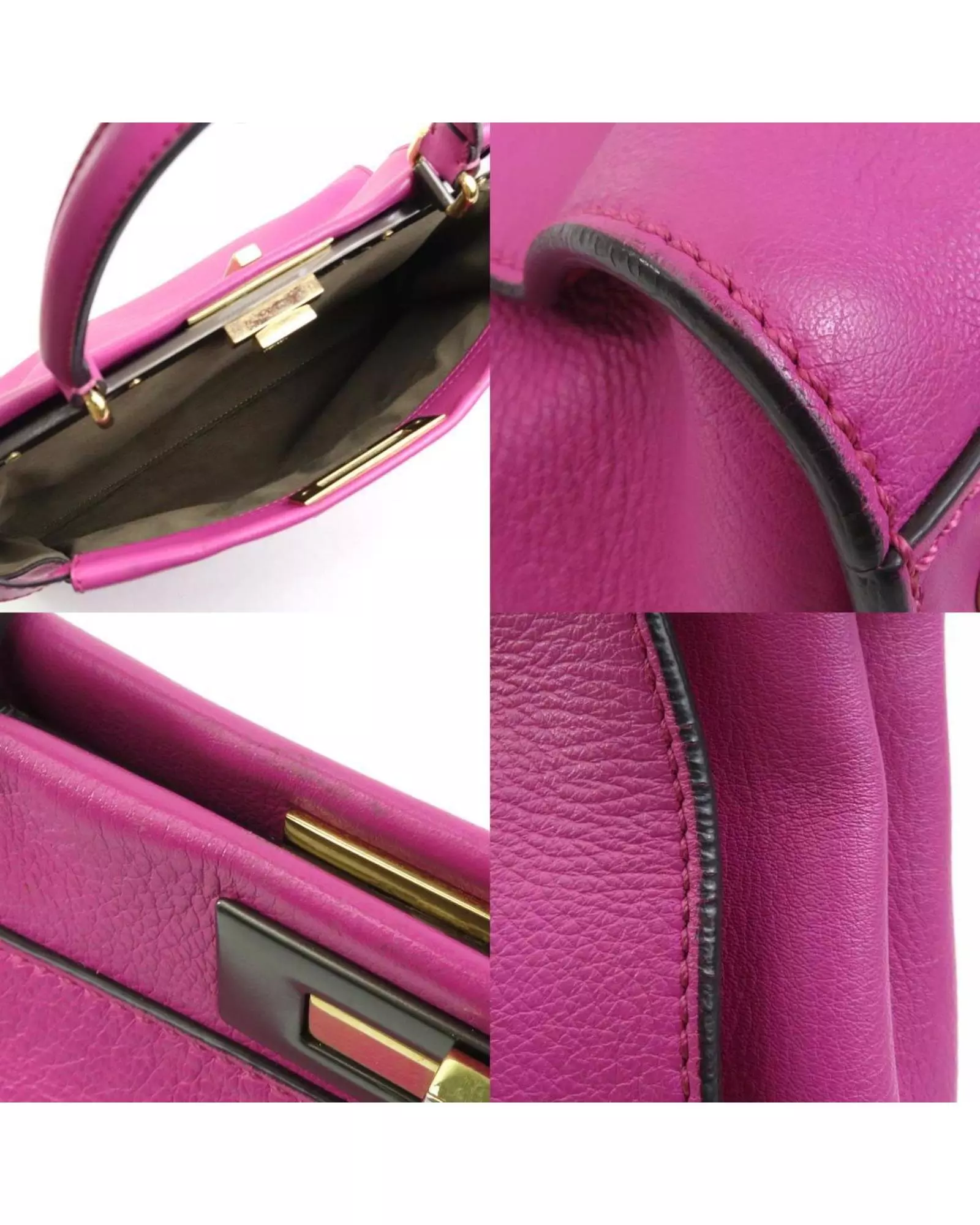 Preloved Peekaboo Large Satchel Women - Pink Handbags alternative image