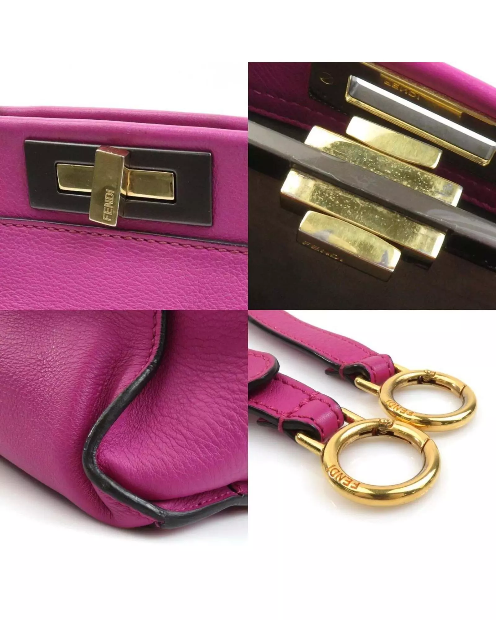 Preloved Peekaboo Large Satchel Women - Pink Handbags alternative image