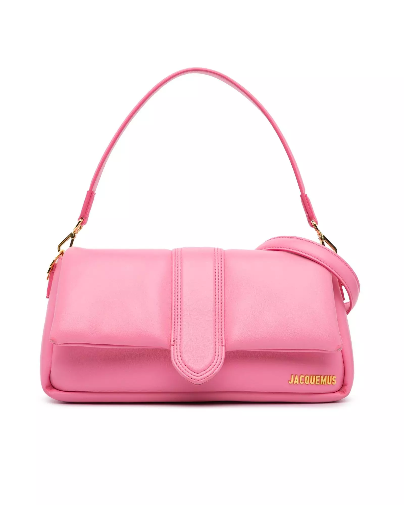 Preloved Le Bambino Pink Leather Shoulder Bag Women Messenger Bags alternative image