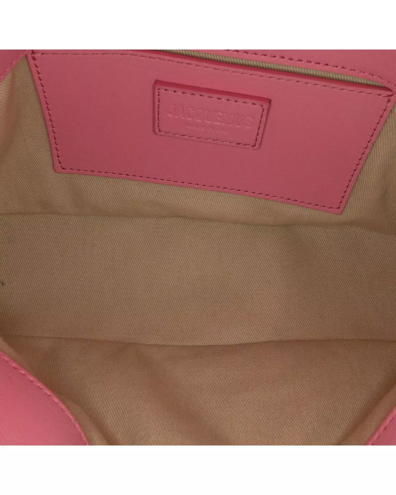 Preloved Le Bambino Pink Leather Shoulder Bag Women Messenger Bags alternative image