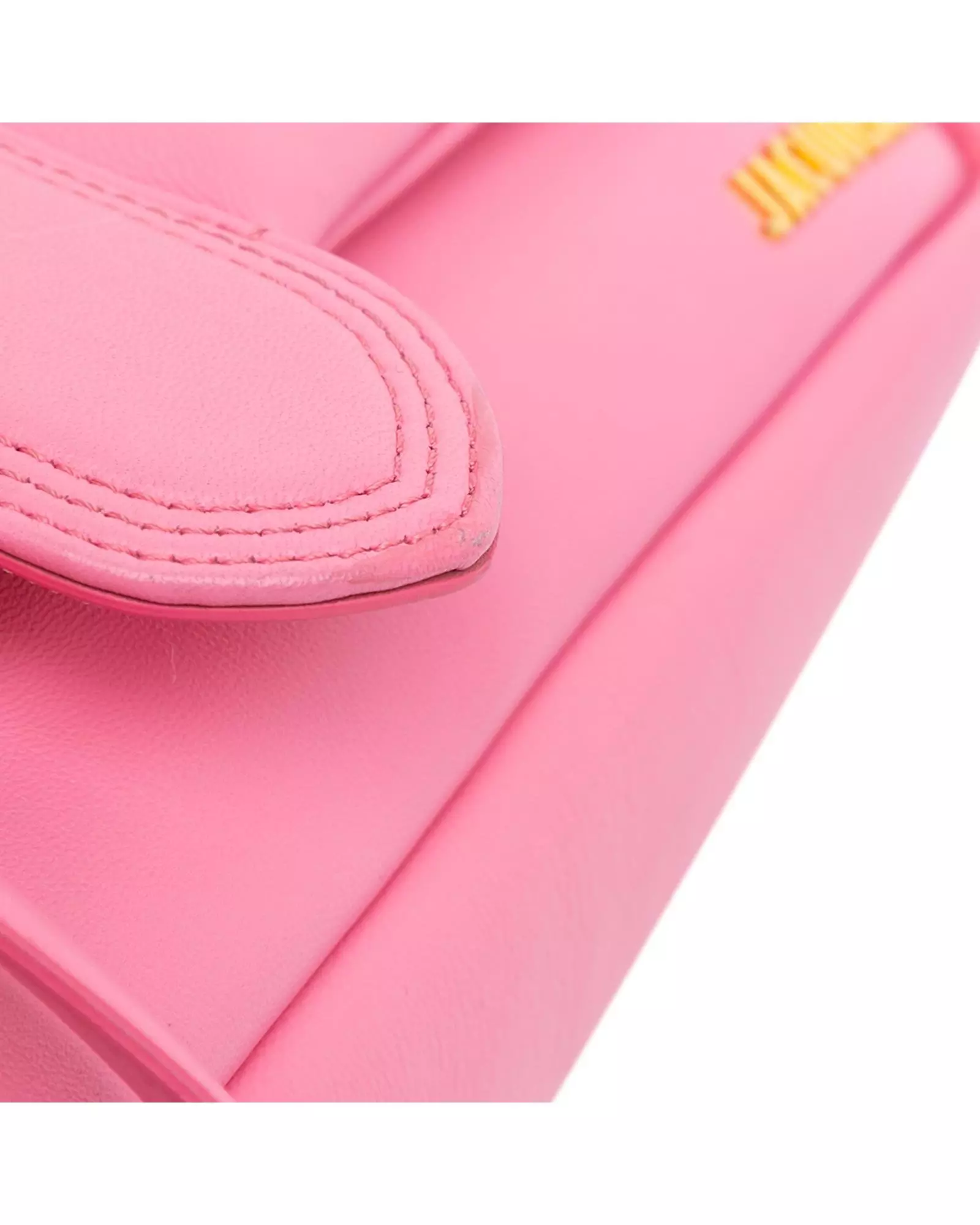 Preloved Le Bambino Pink Leather Shoulder Bag Women Messenger Bags alternative image