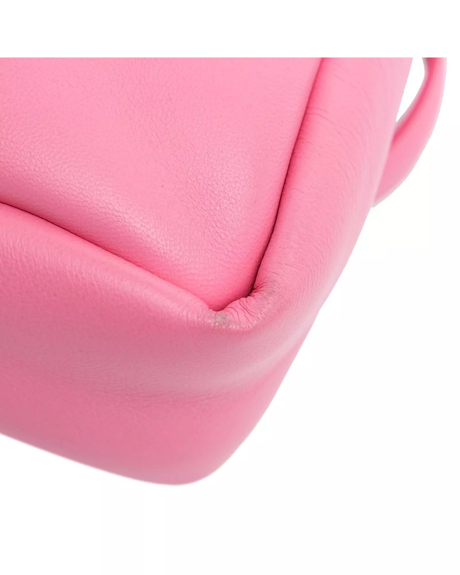 Preloved Le Bambino Pink Leather Shoulder Bag Women Messenger Bags alternative image
