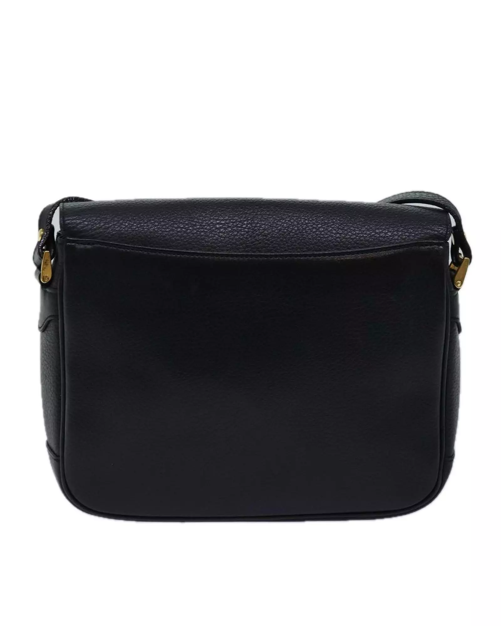 Preloved Leather Crossbody Bag Women - Black Shoulder Bags alternative image
