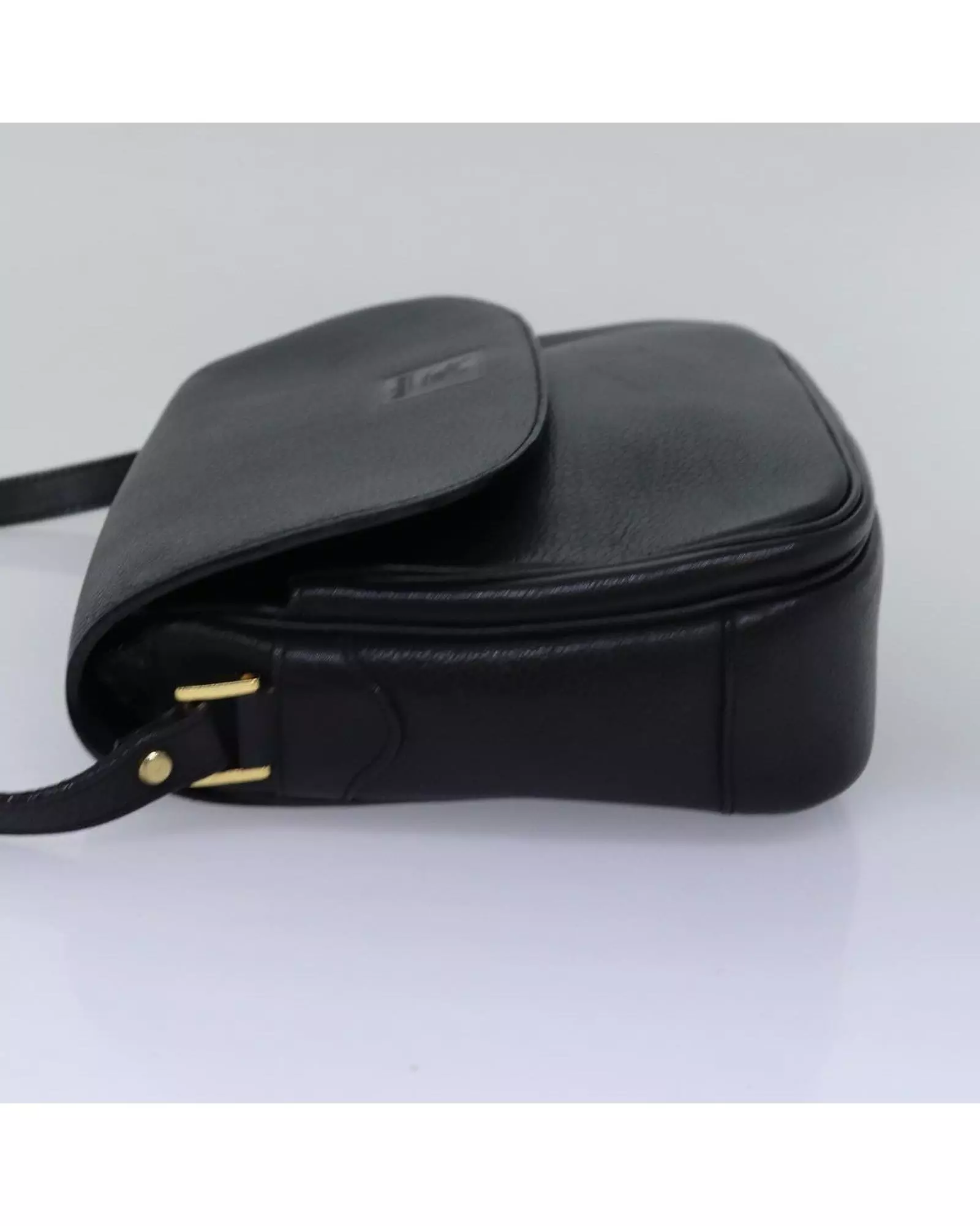 Preloved Leather Crossbody Bag Women - Black Shoulder Bags alternative image