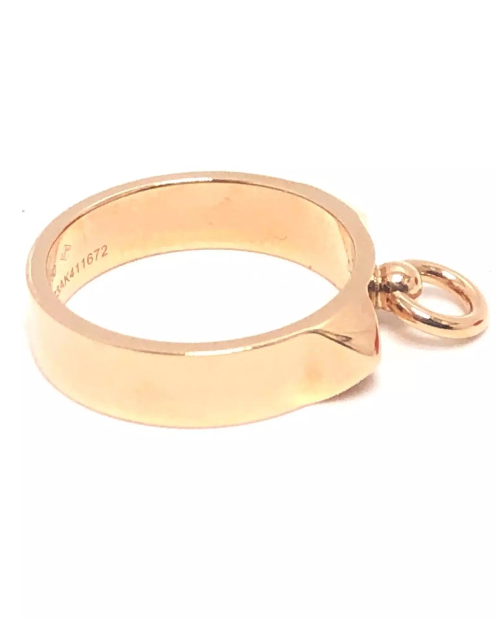 Preloved Rose Gold Chain DAncre Charm Women Rings alternative image