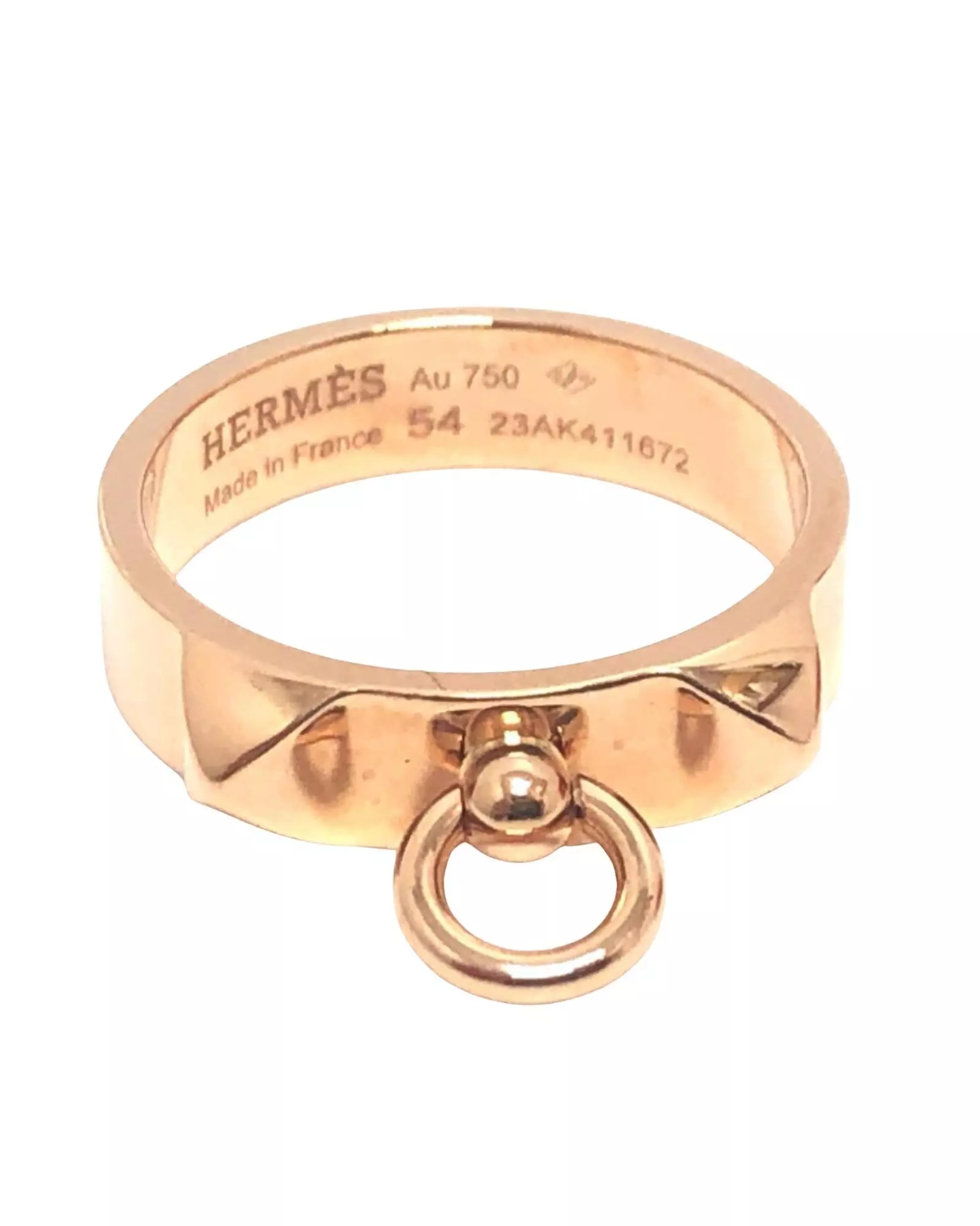 Preloved Rose Gold Chain DAncre Charm Women Rings alternative image