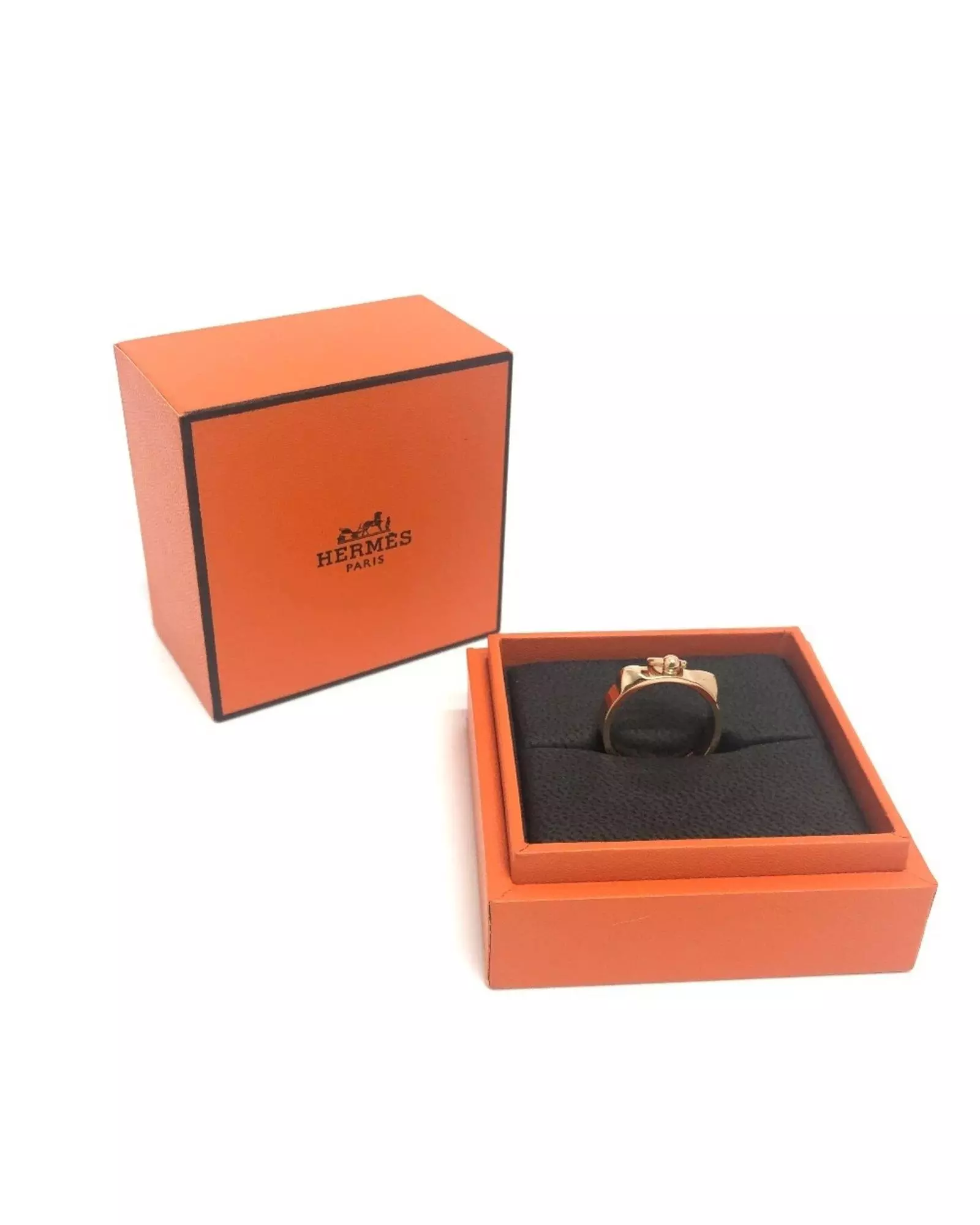 Preloved Rose Gold Chain DAncre Charm Women Rings alternative image