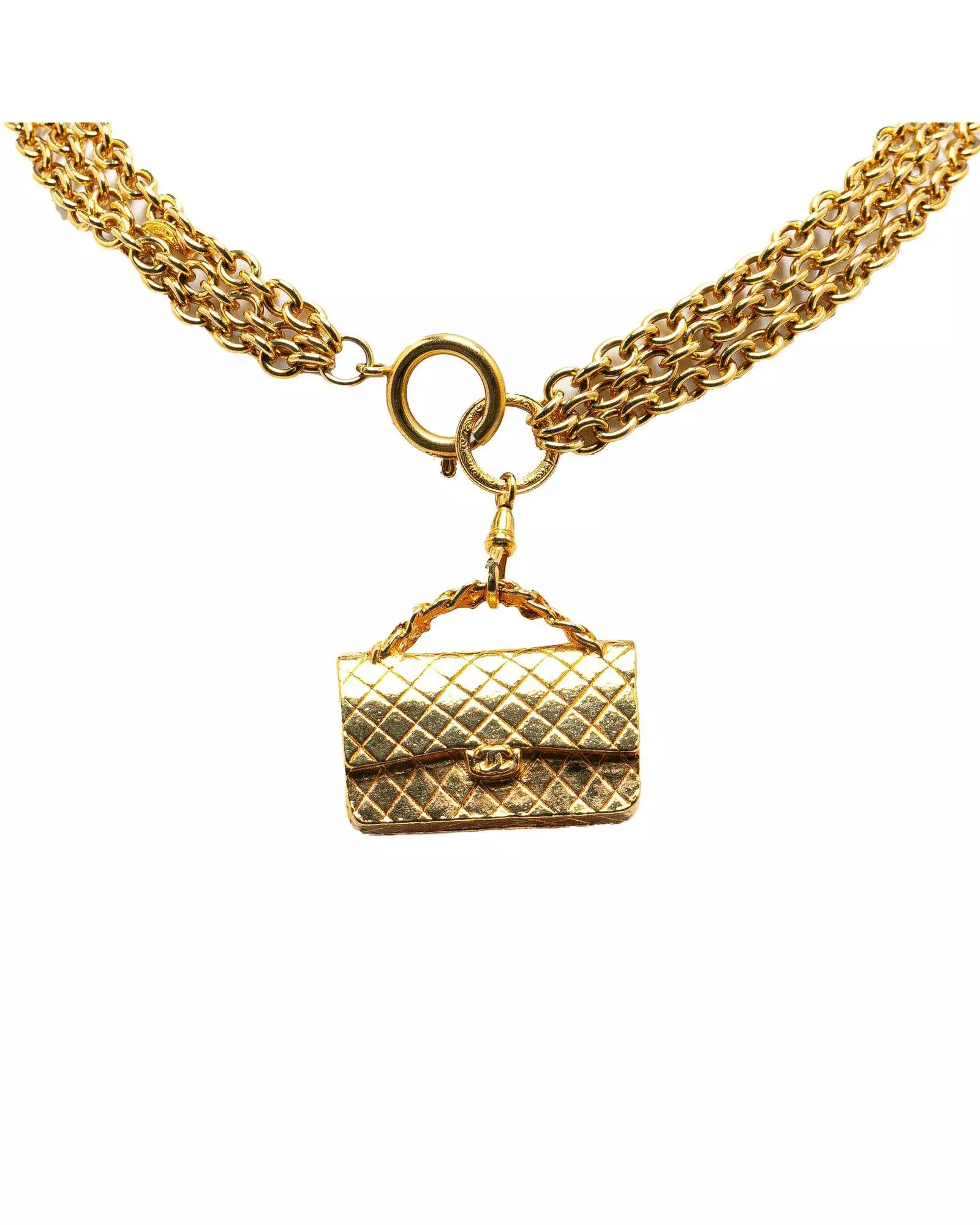 Gold bag charm hotsell