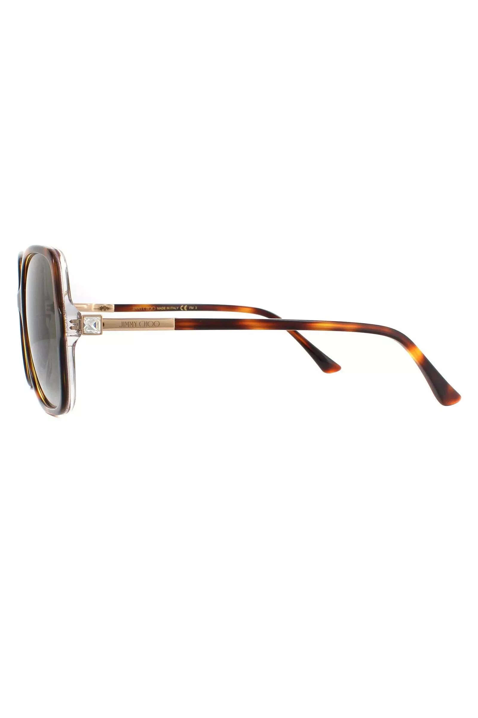 Fashion Havana Pink Brown Gradient Sunglasses alternative image