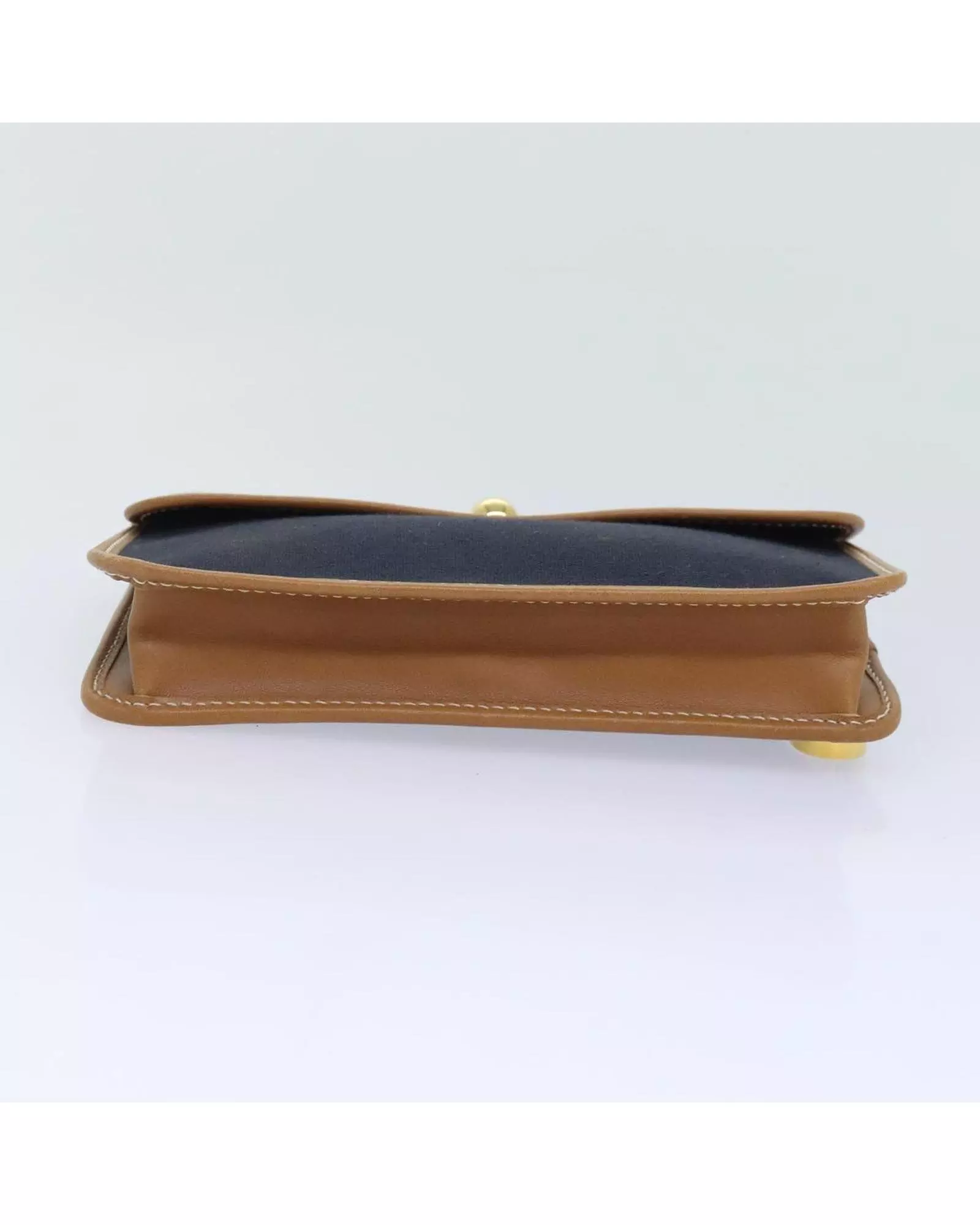 Preloved Canvas Clutch Women - Navy Clutch Bags alternative image