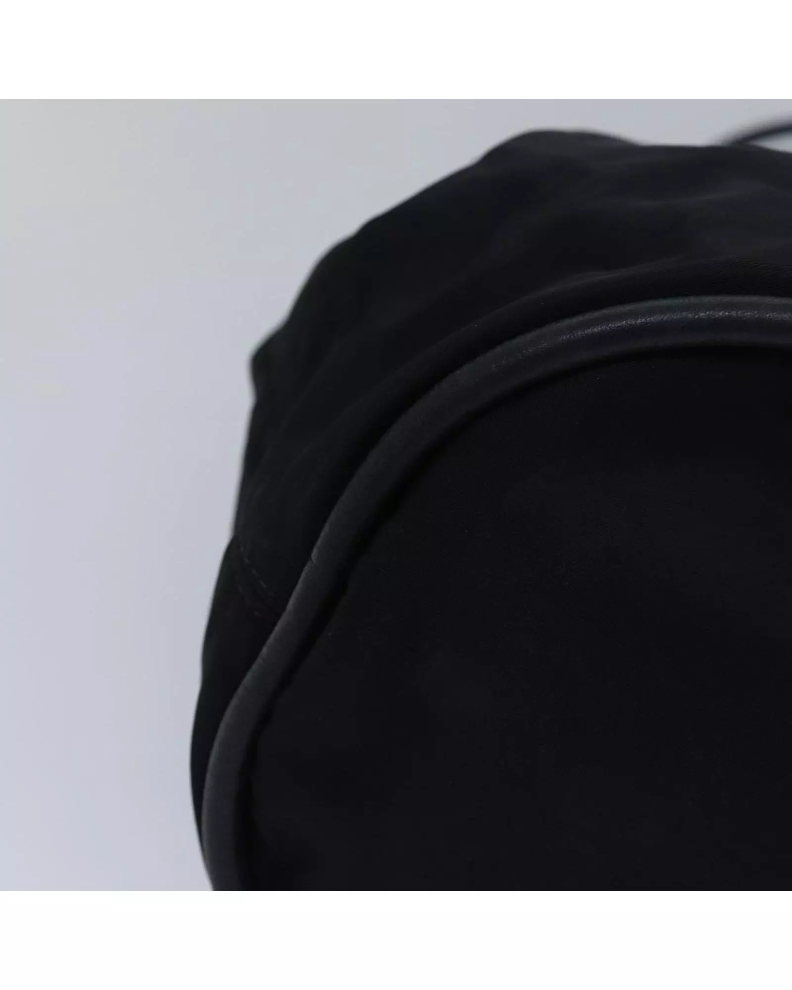 Preloved Drawstring Bucket Bag Black Nylon Wo Shoulder Bags alternative image