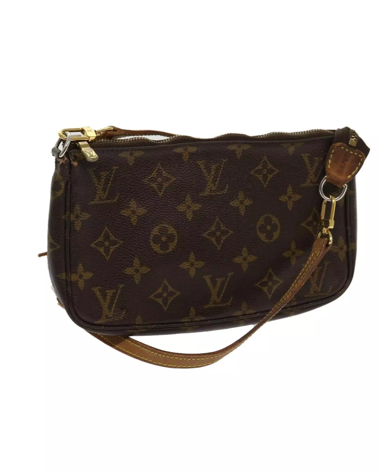 Black Preloved Pochette Accessoires M51241 wristlet Wo - Monogram Wallets alternative image