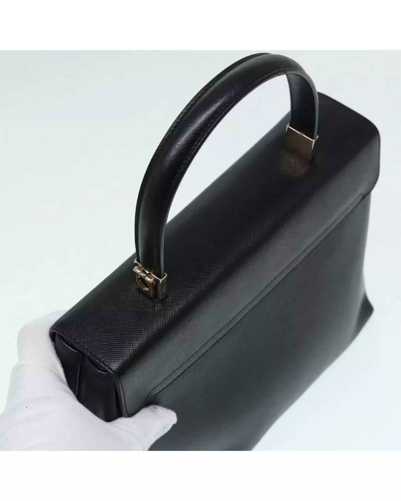 Preloved Top Handle Bag 21E470 Women - Black Handbags alternative image