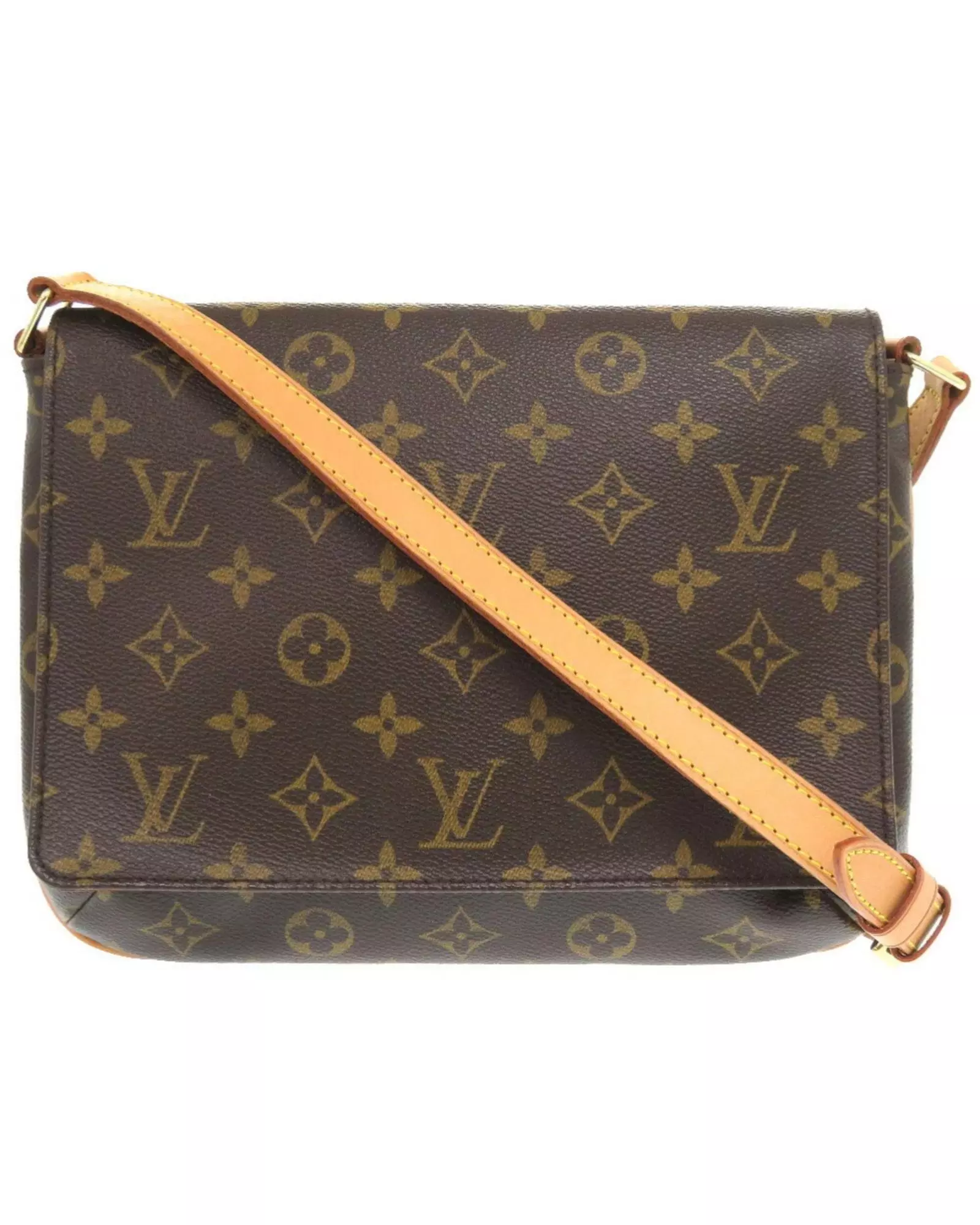 Preloved Monogram Pochette Crossbody Bag Wo - Brown Shoulder Bags alternative image