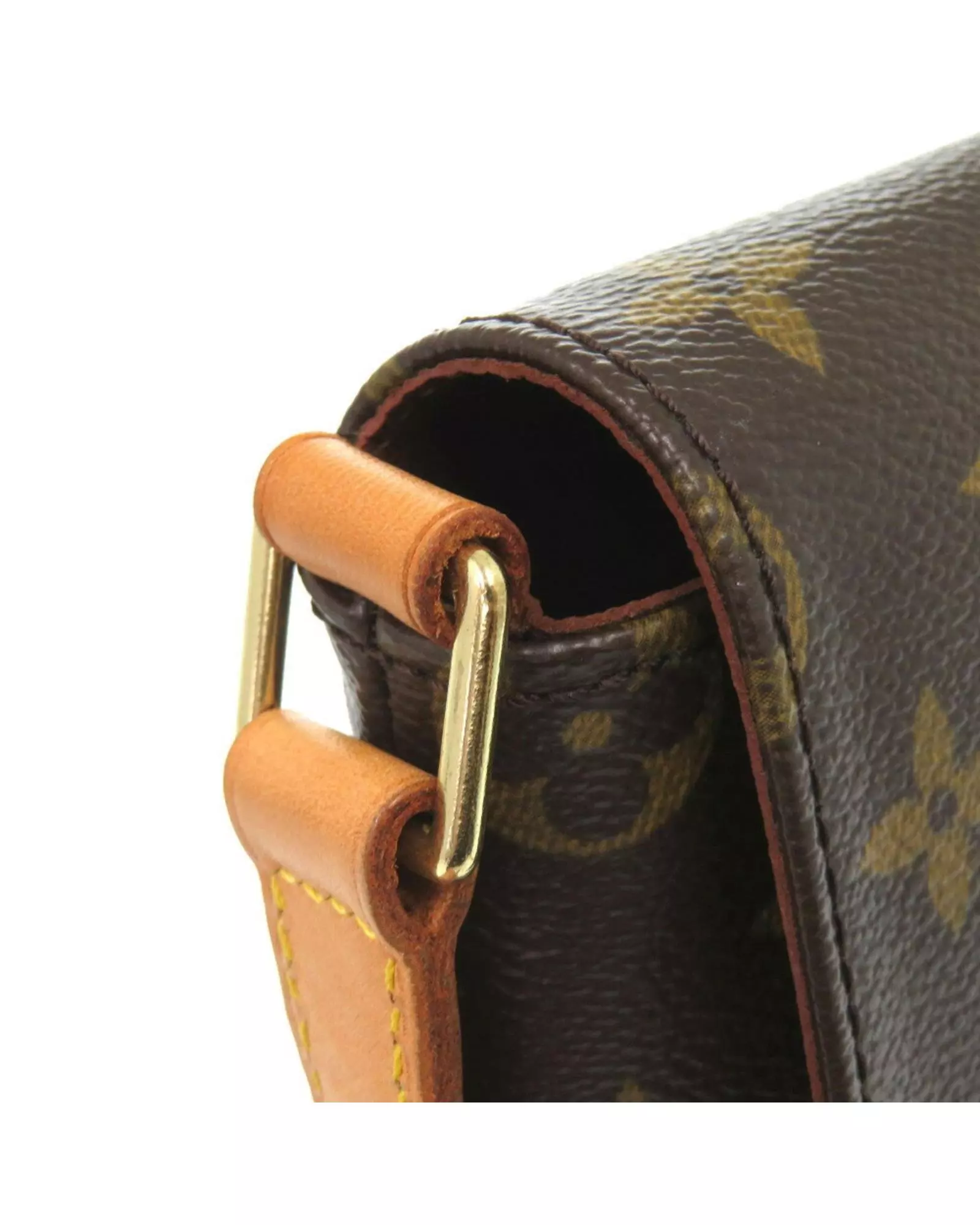 Preloved Monogram Pochette Crossbody Bag Wo - Brown Shoulder Bags alternative image