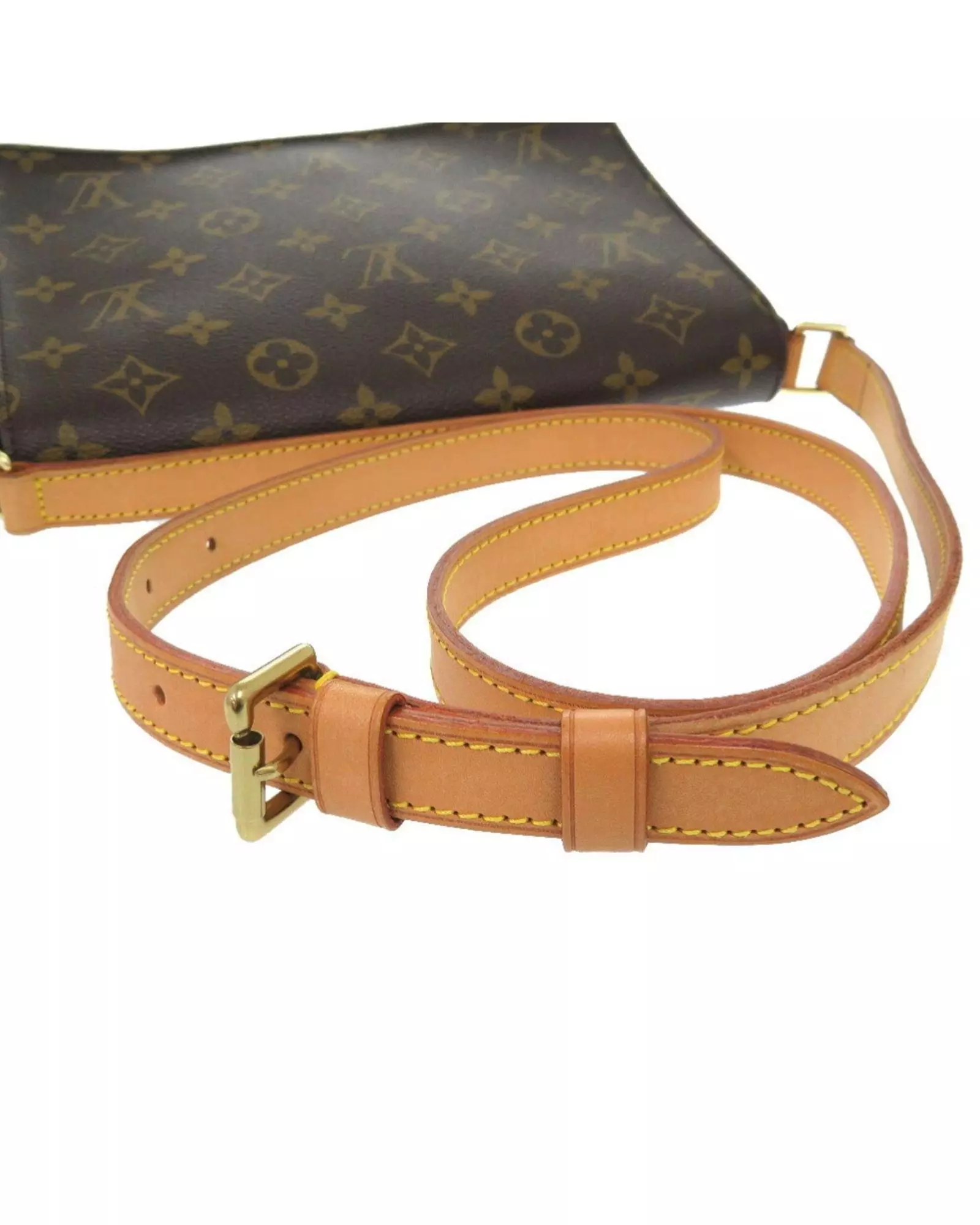 Preloved Monogram Pochette Crossbody Bag Wo - Brown Shoulder Bags alternative image