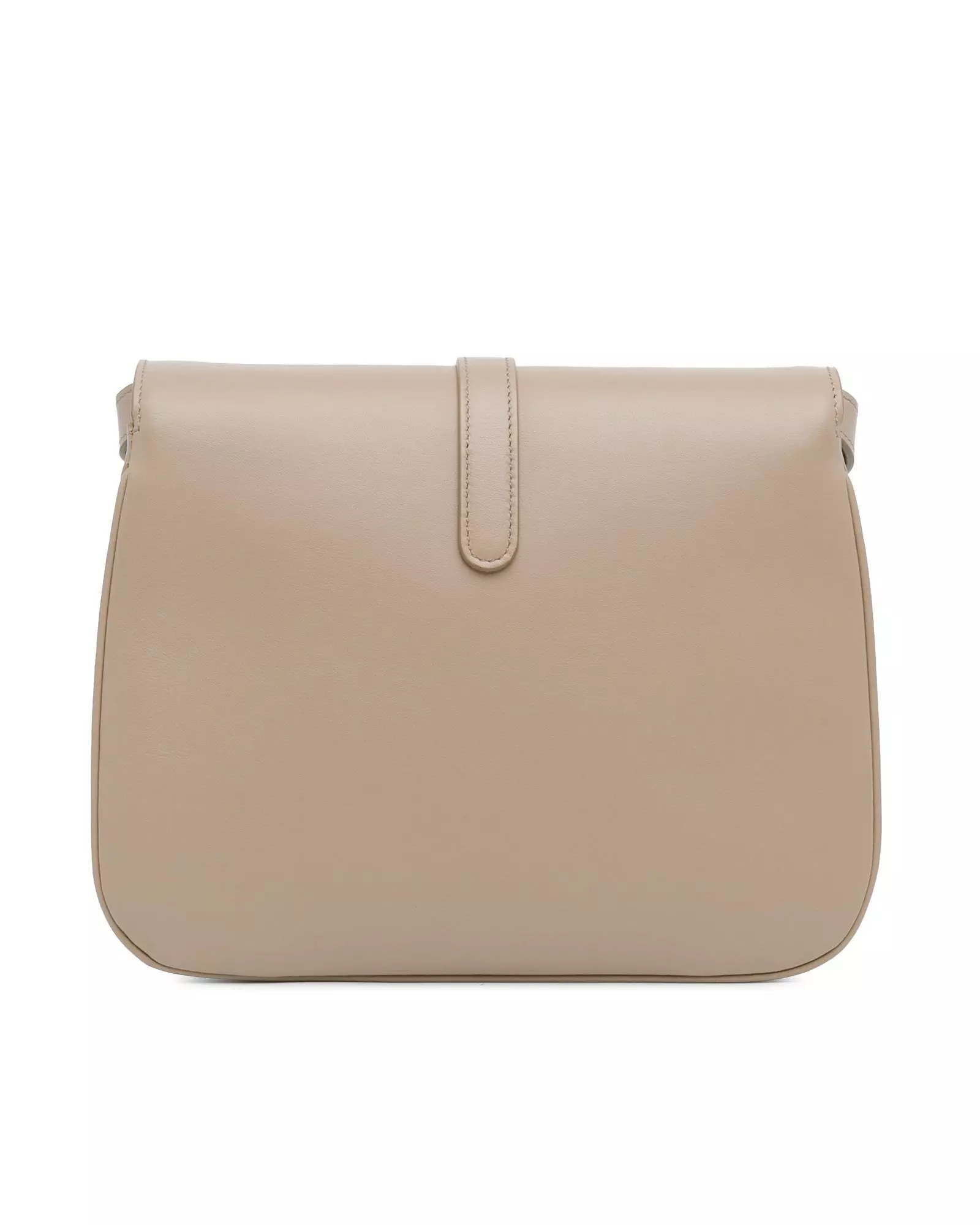 Preloved 16 Calfskin Leather Crossbody Bag 16 Beige Crossbody Bag 16 Small Flap Bag 16 Padlock Crossbody Bag 16 Beige Leather Crossbody Bag Karen Millen