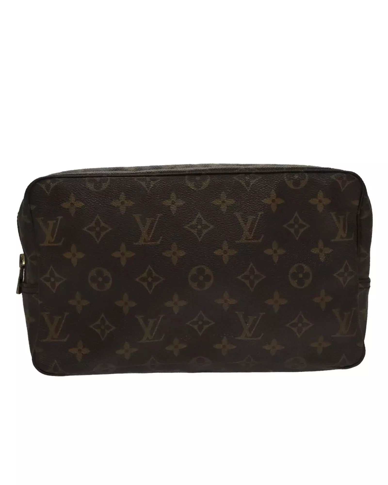 Preloved Cosmetic Pouch Monogram Canvas Wo - Brown Clutch Bags alternative image