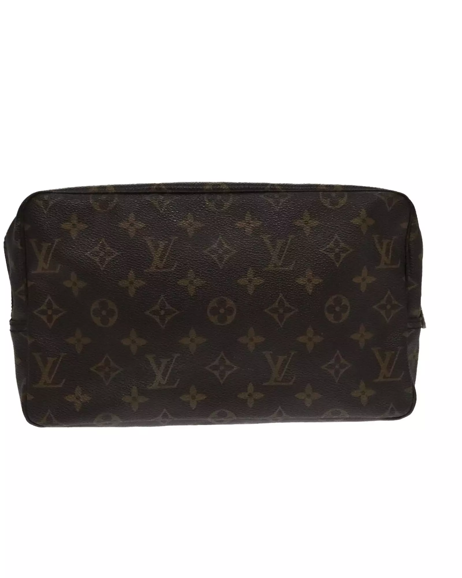 Preloved Cosmetic Pouch Monogram Canvas Wo - Brown Clutch Bags alternative image