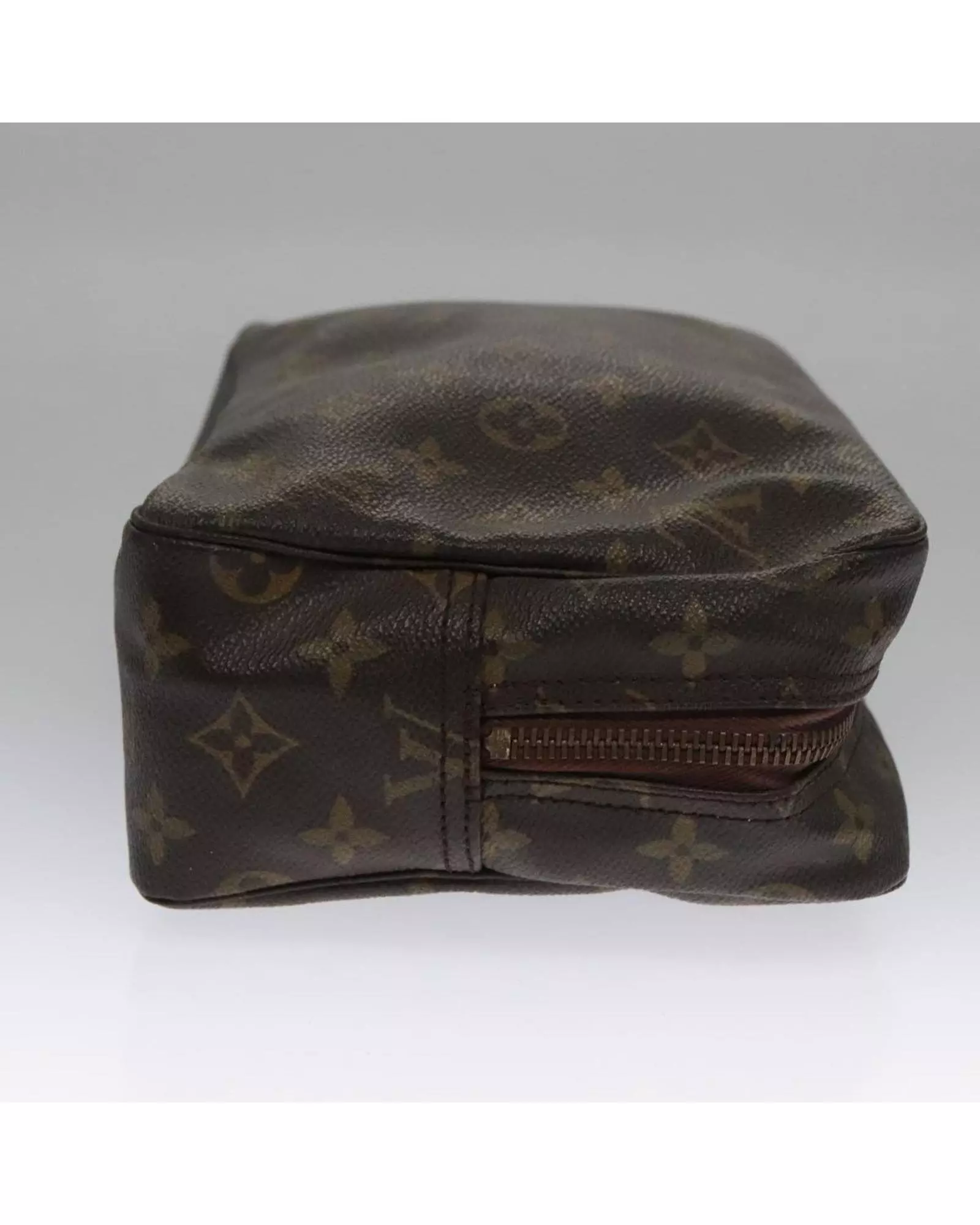 Preloved Cosmetic Pouch Monogram Canvas Wo - Brown Clutch Bags alternative image