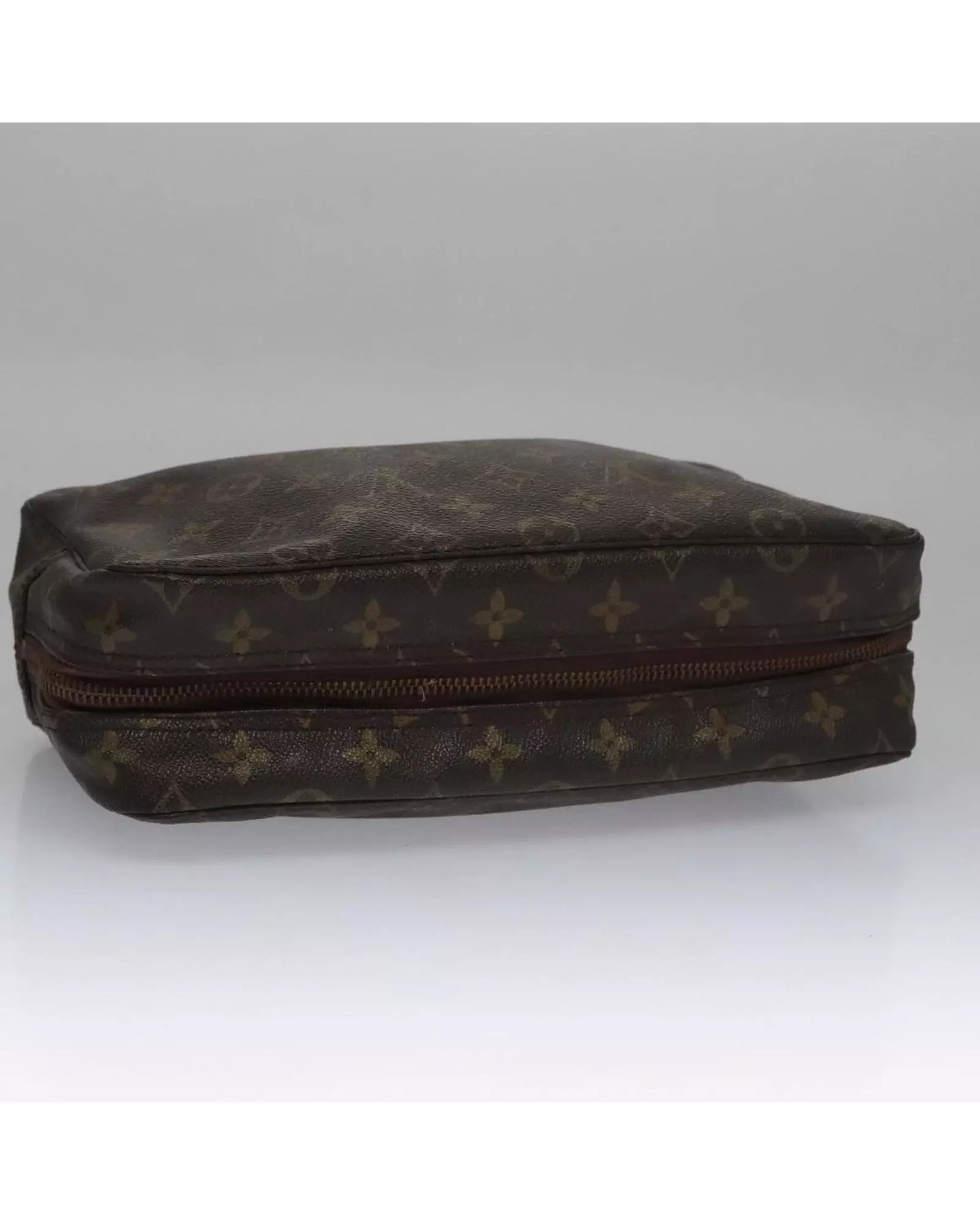Preloved Cosmetic Pouch Monogram Canvas Wo - Brown Clutch Bags alternative image