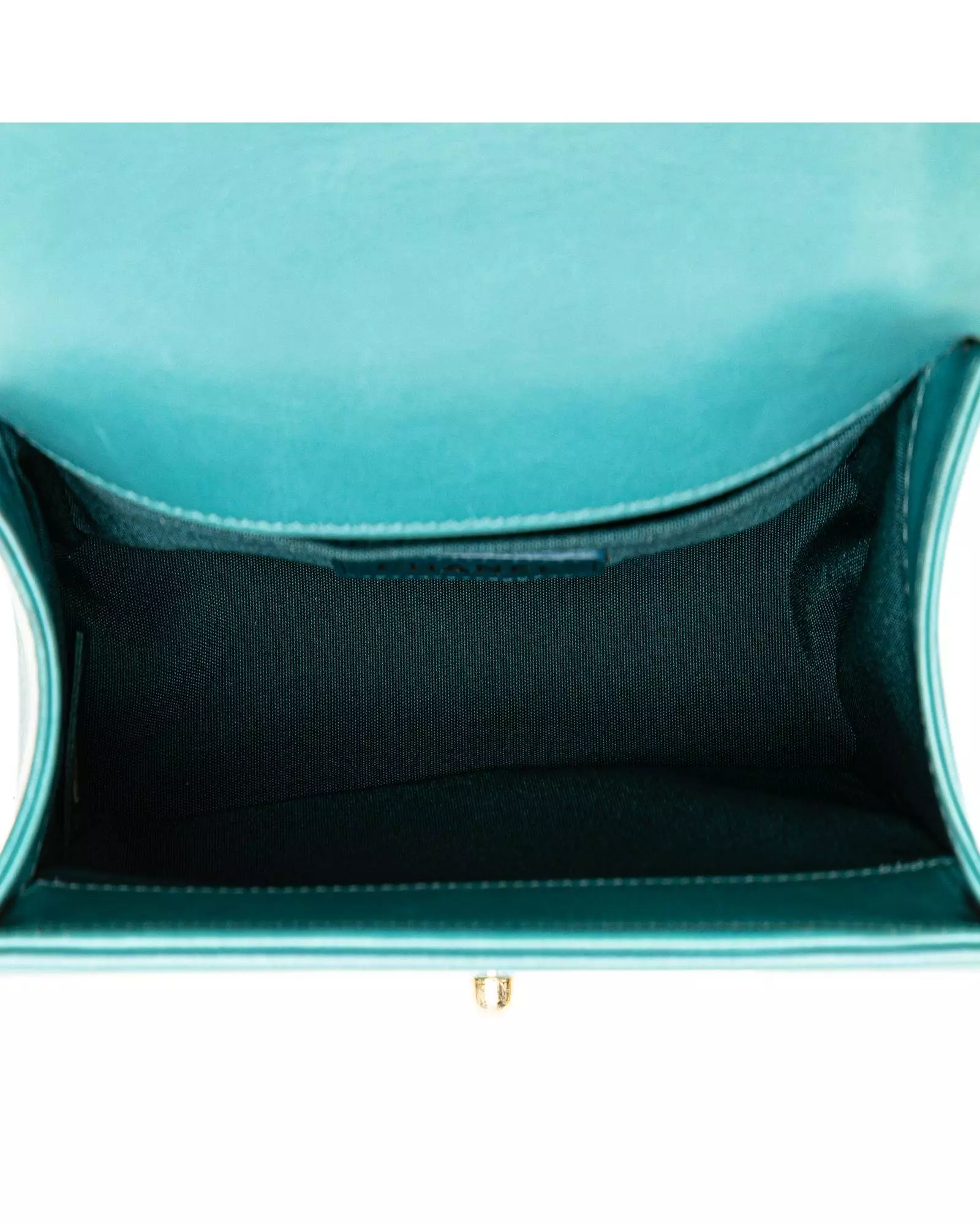 Preloved Boy Crossbody Teal Shearling Wo - Blue Crossbody Bags alternative image