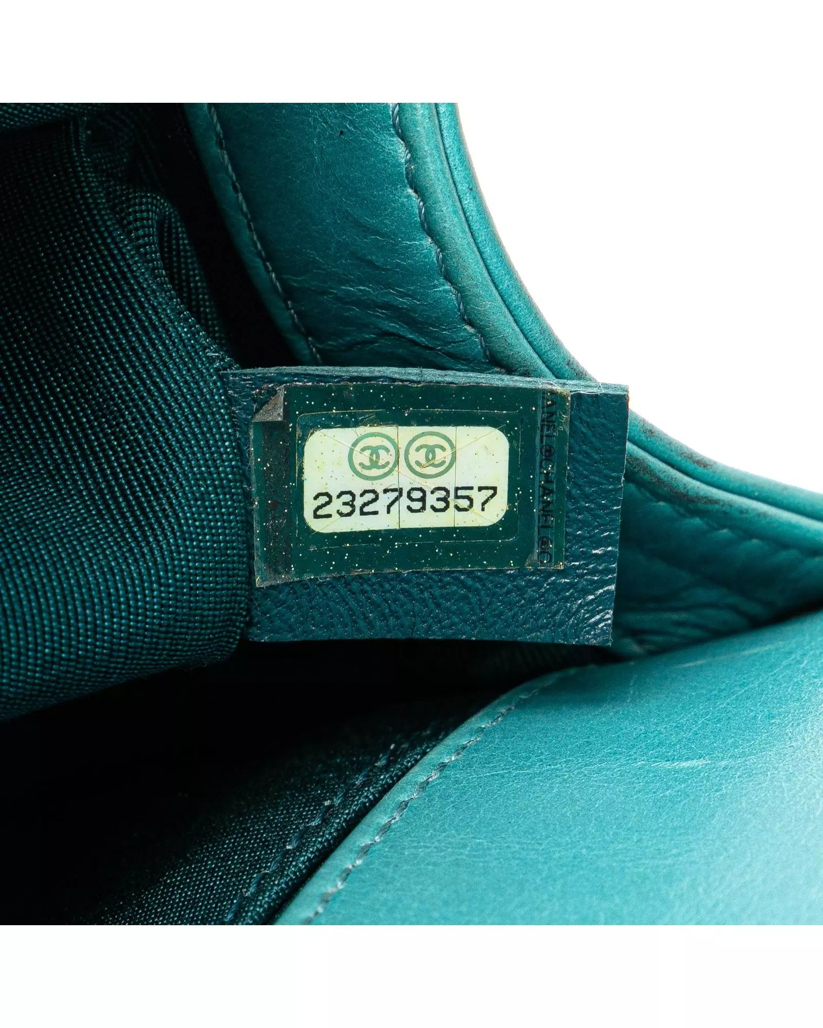 Preloved Boy Crossbody Teal Shearling Wo - Blue Crossbody Bags alternative image