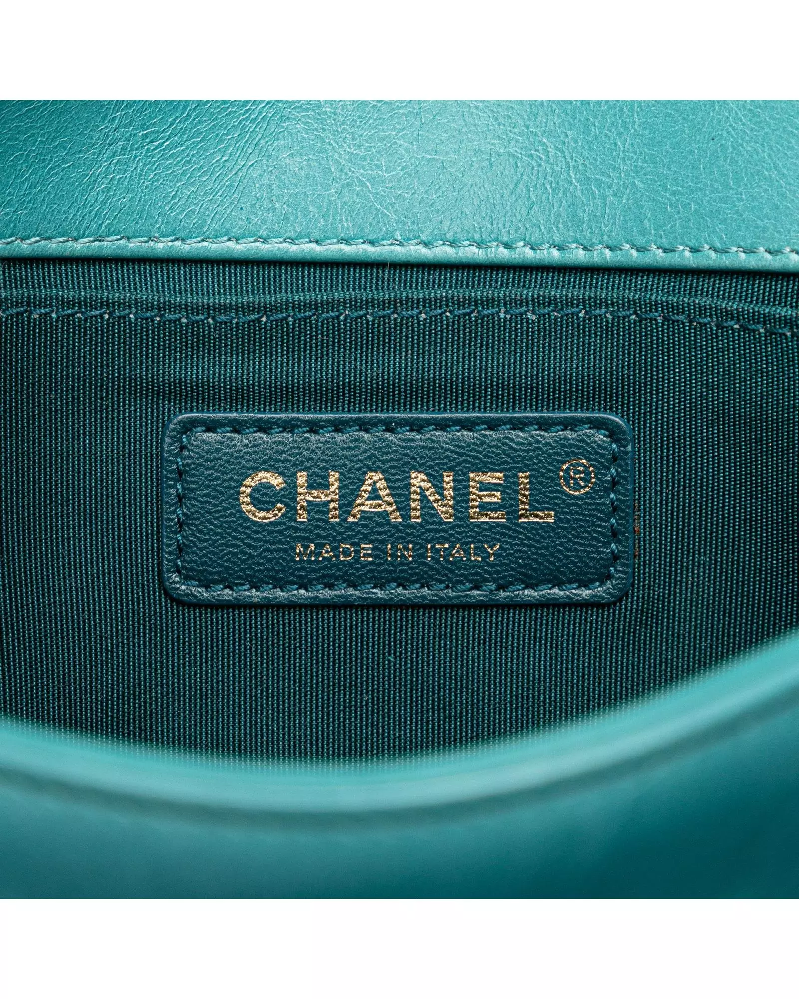 Preloved Boy Crossbody Teal Shearling Wo - Blue Crossbody Bags alternative image