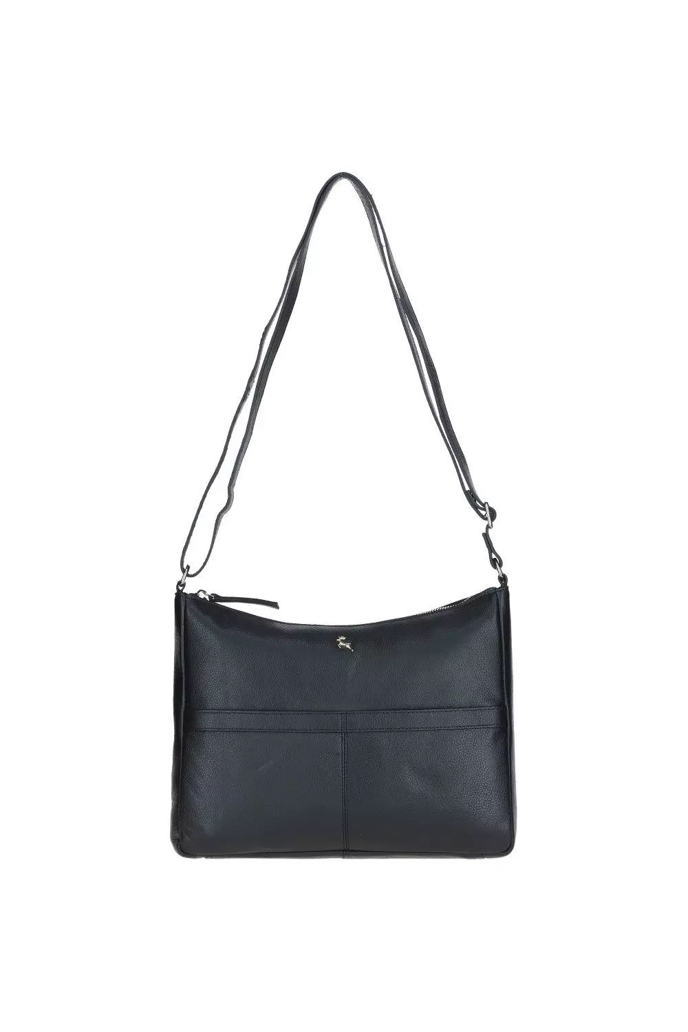 Black 'Highgate' Real Leather Shoulder Bag alternative image