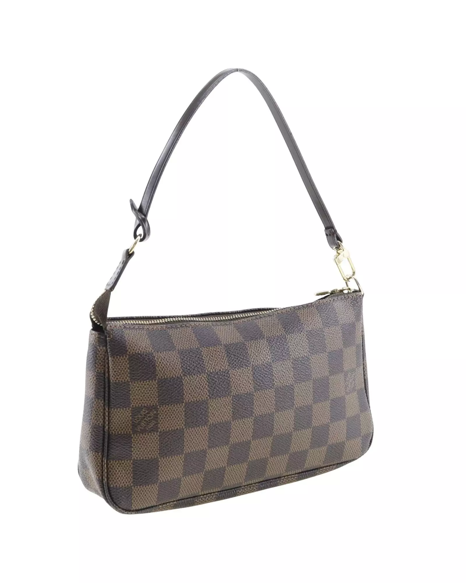 Preloved Pochette Damier Ebene Clutch Wo - Brown Clutch Bags alternative image