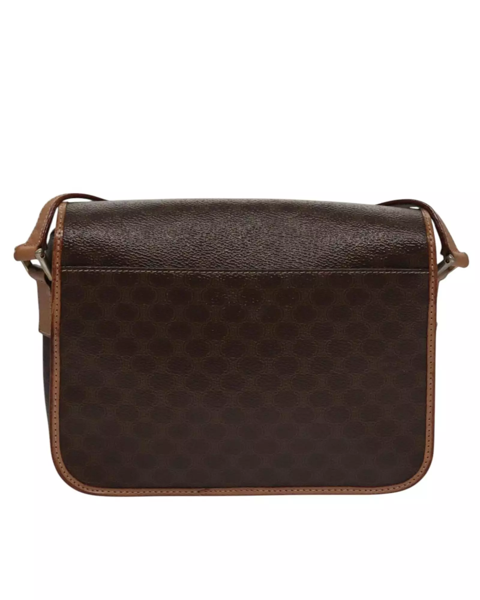 Preloved Vintage Paris Logo Shoulder Bag Women - Brown alternative image