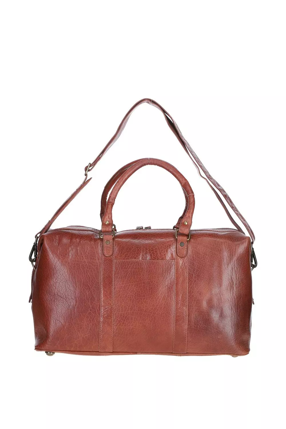 Leather weekend holdall hotsell