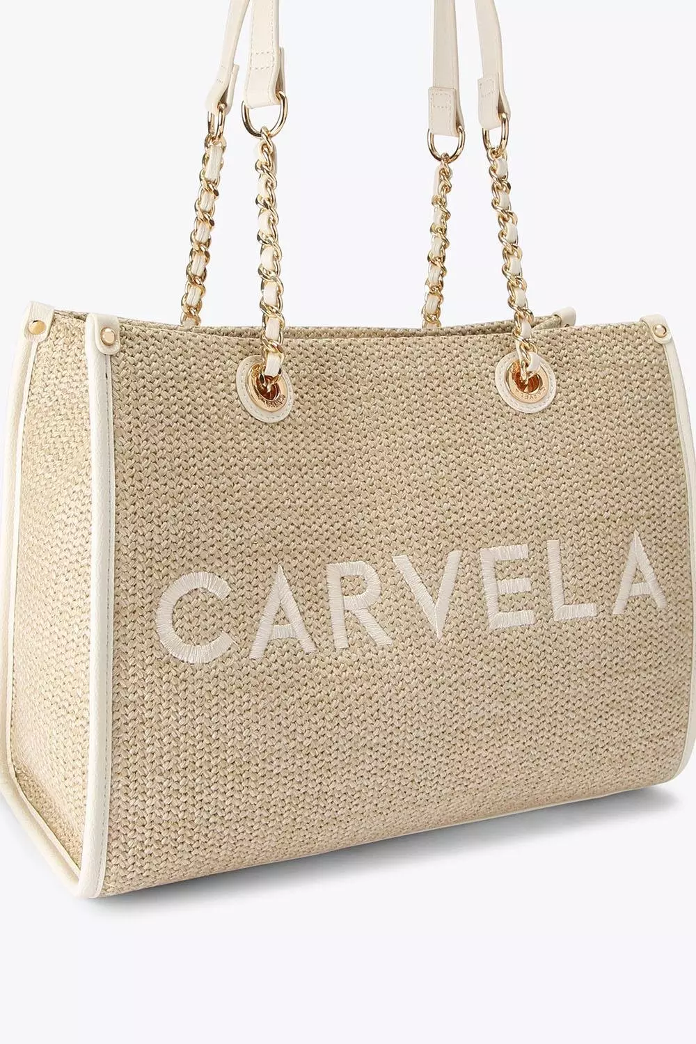 Beige 'Sorrento Midi Raffia'  Bag alternative image