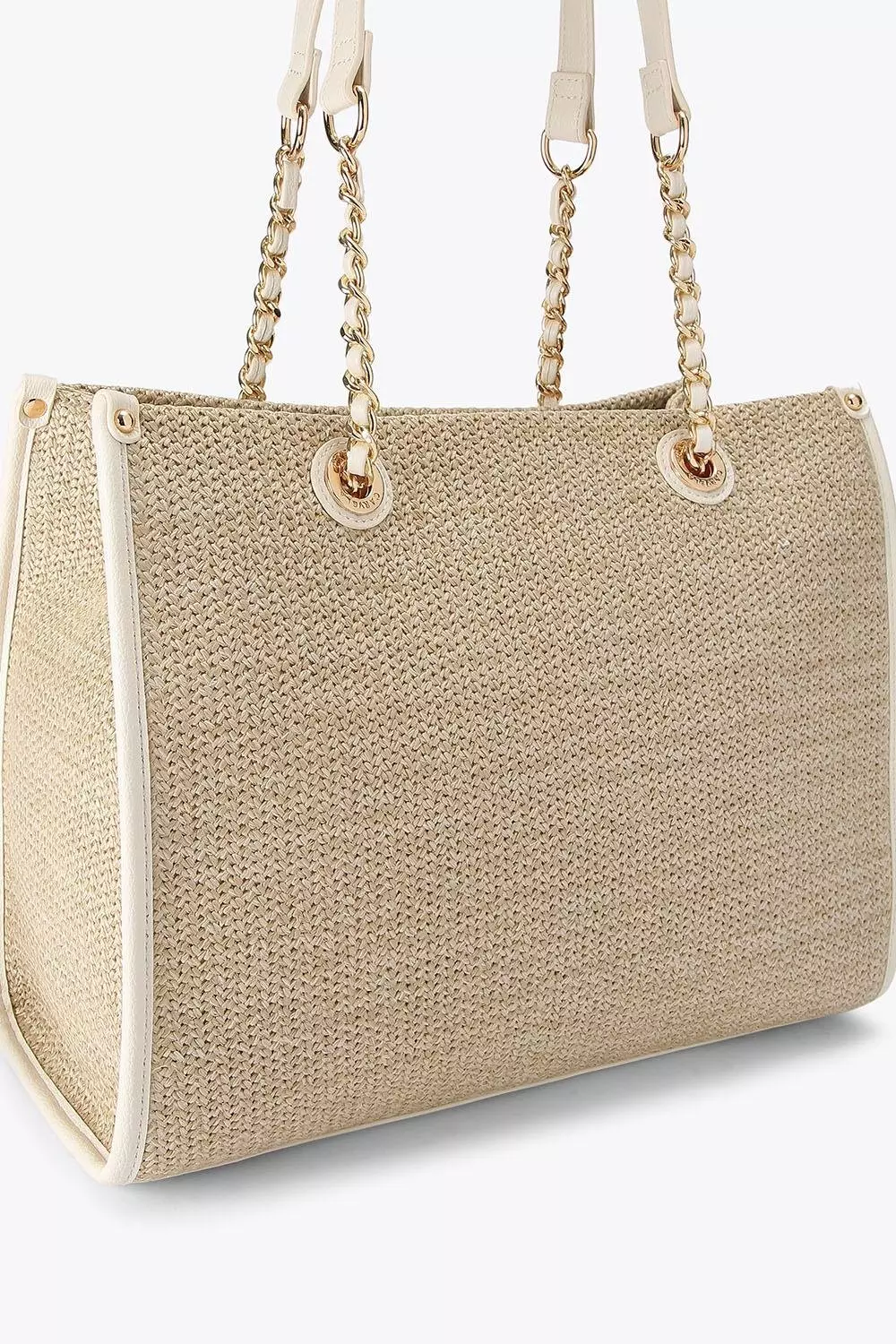 Beige 'Sorrento Midi Raffia'  Bag alternative image