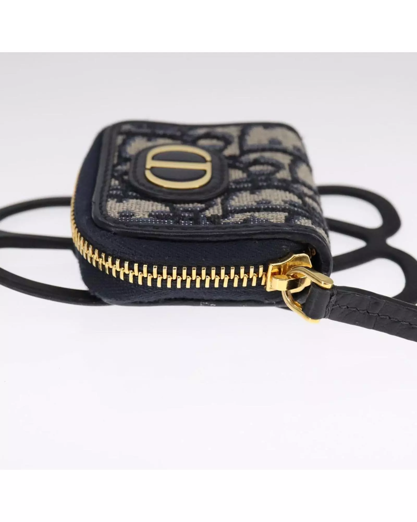 Preloved Caro Pouch Oblique Jacquard Wallet Women - Navy alternative image