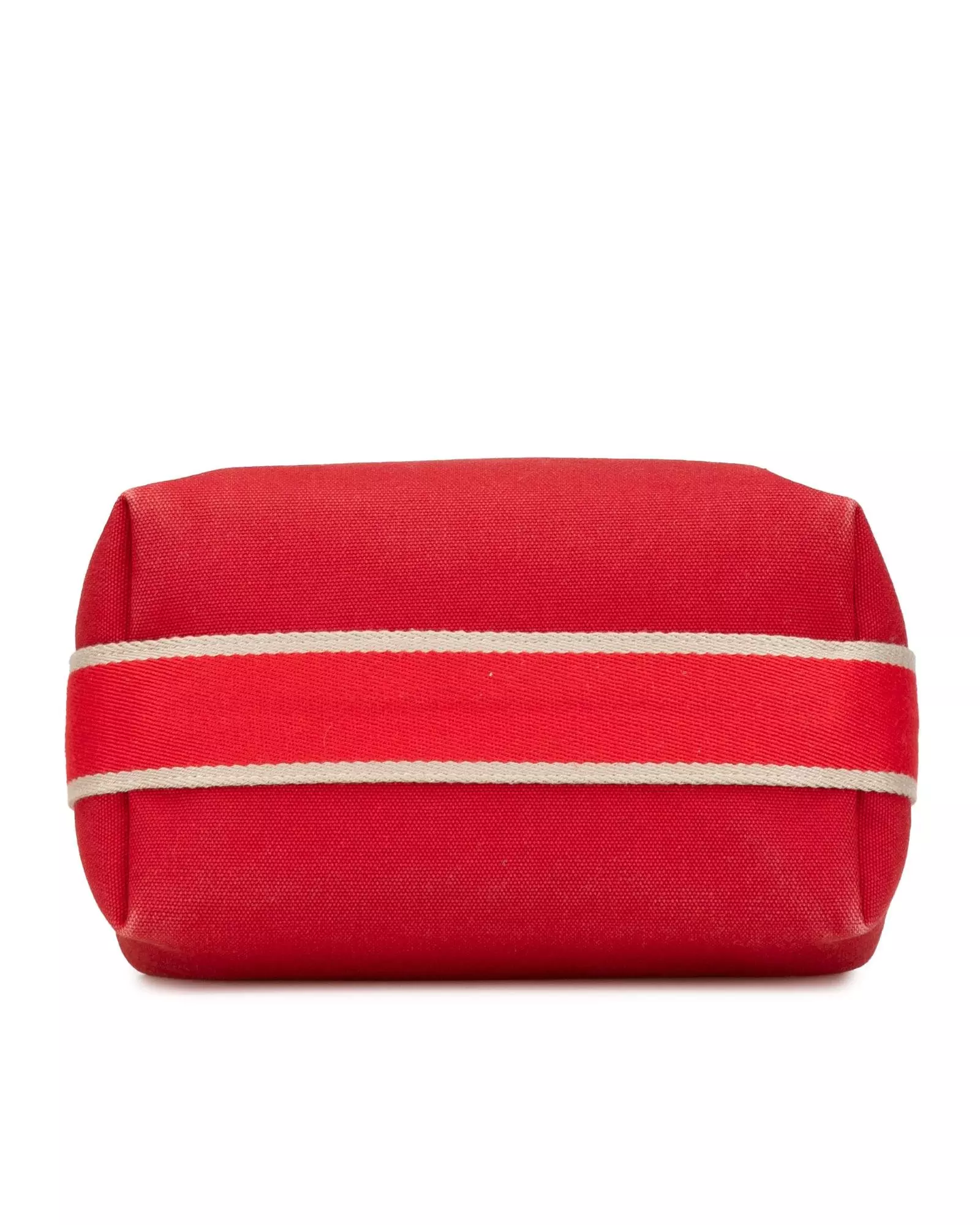 Preloved Canvas Vanity Case Women - Red Vanity Bags alternative image