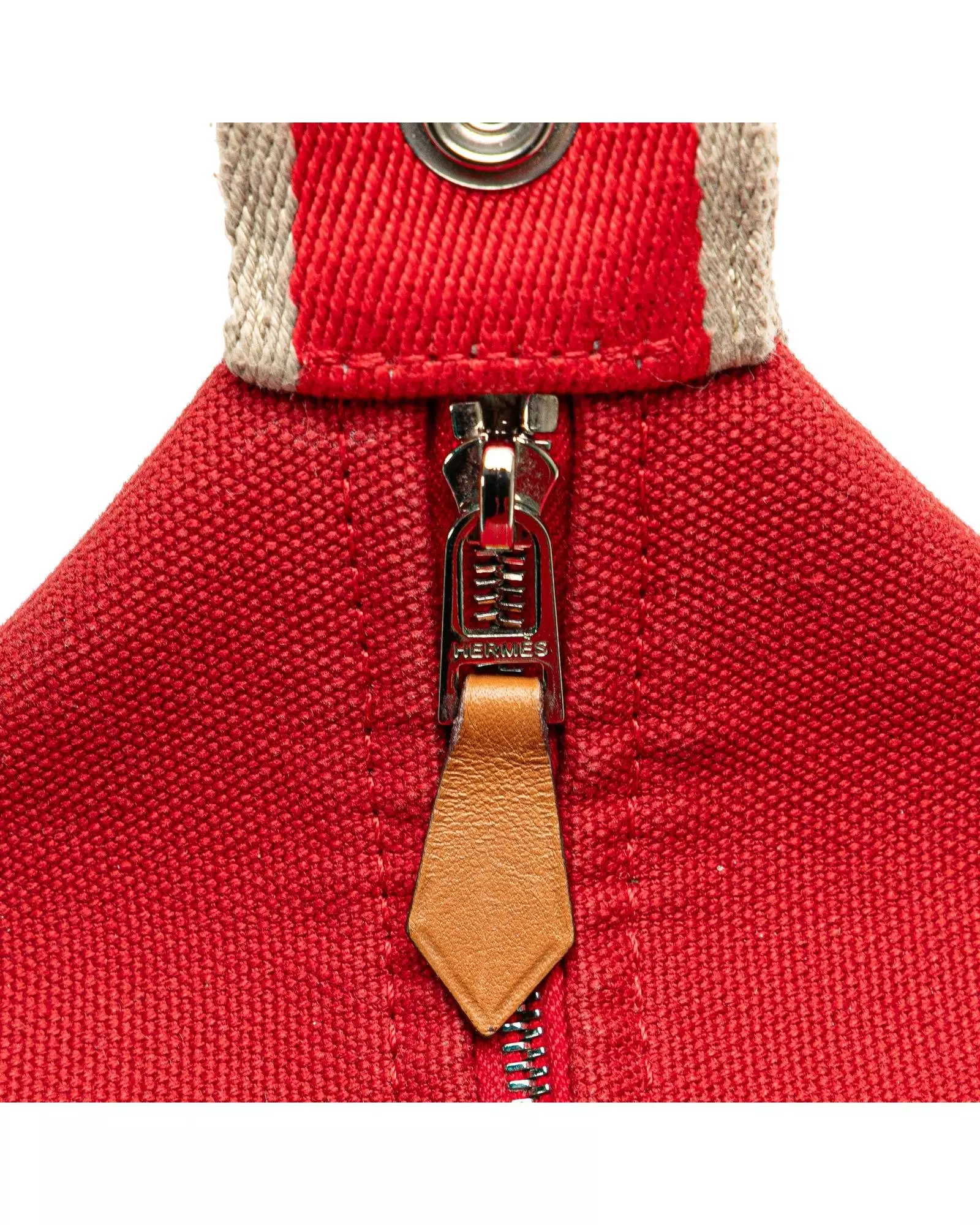 Preloved Canvas Vanity Case Women - Red Vanity Bags alternative image