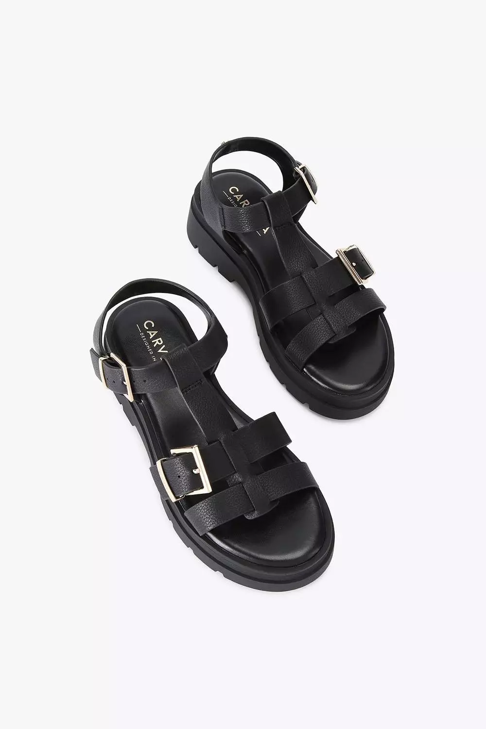 Black 'Bormio Sandal'  Sandals alternative image
