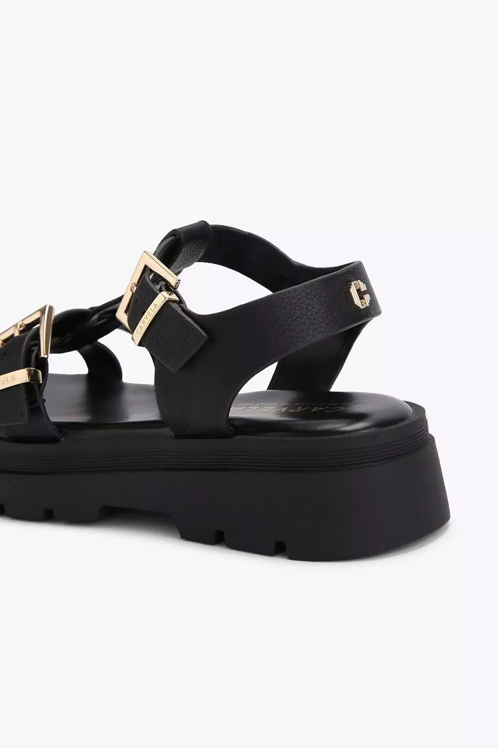 Black 'Bormio Sandal'  Sandals alternative image