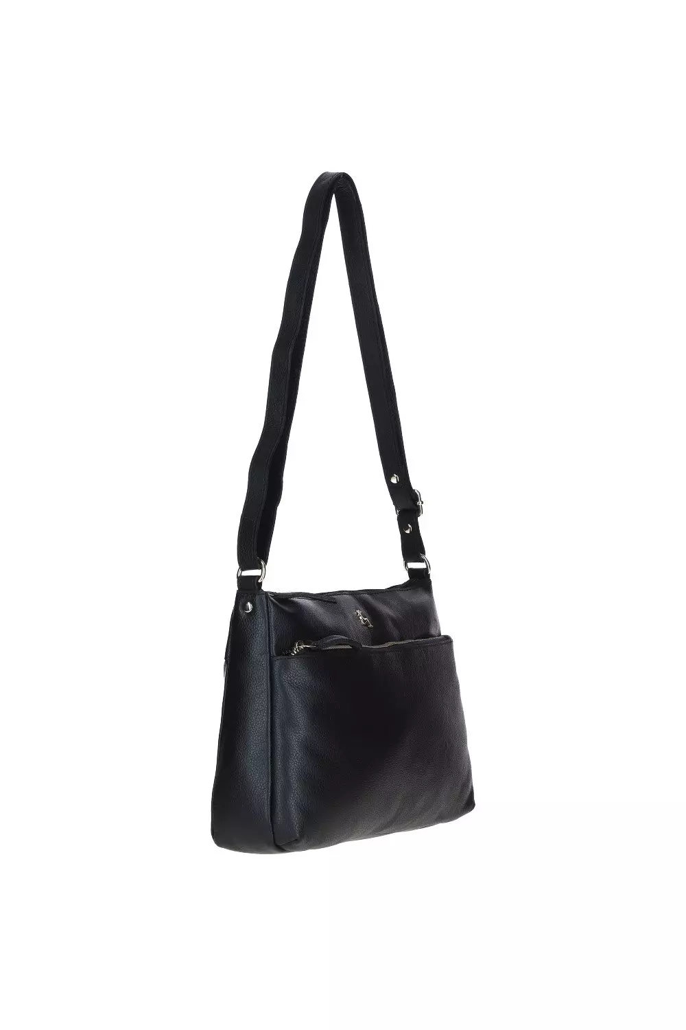 Black 'Balmoral' Real Leather Shoulder Bag alternative image