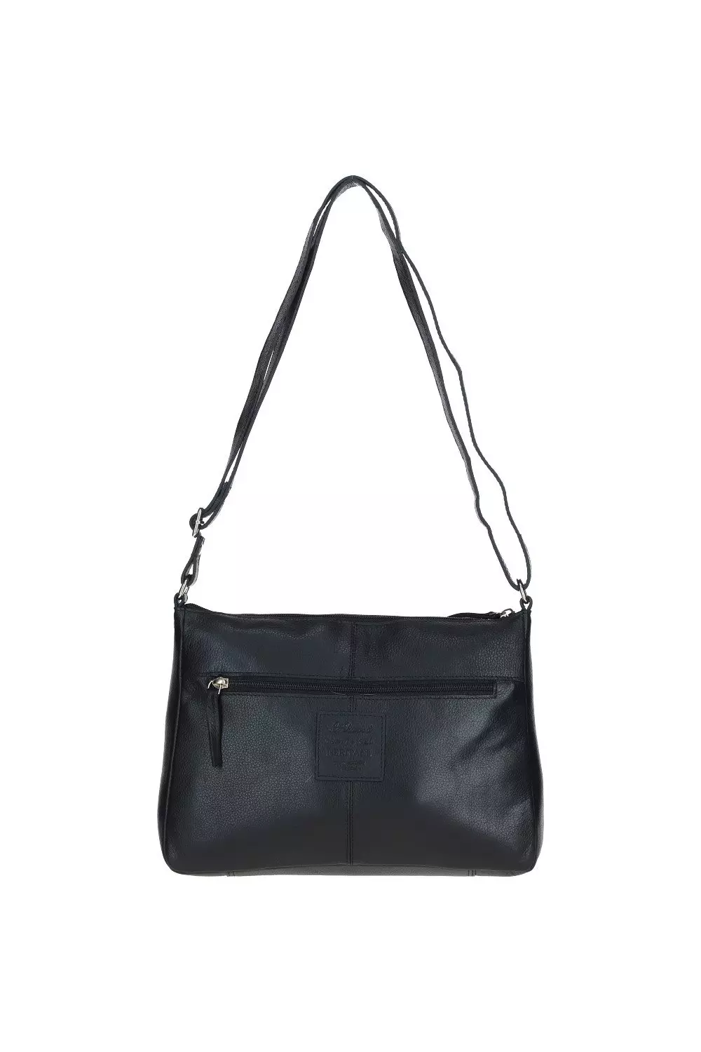 Black 'Balmoral' Real Leather Shoulder Bag alternative image