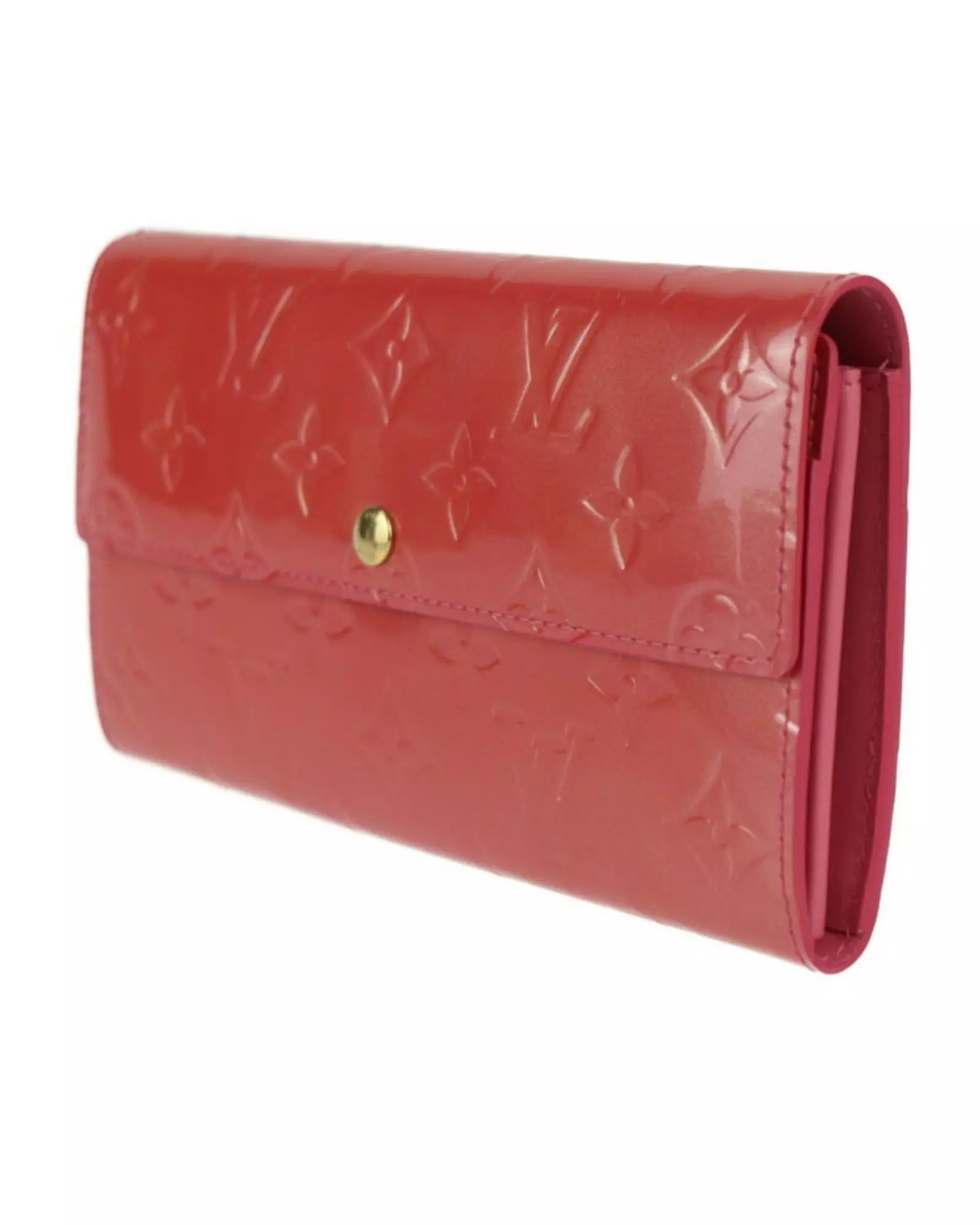 Preloved Monogram Empreinte Sarah Wallet Red Leather Wallet Women alternative image