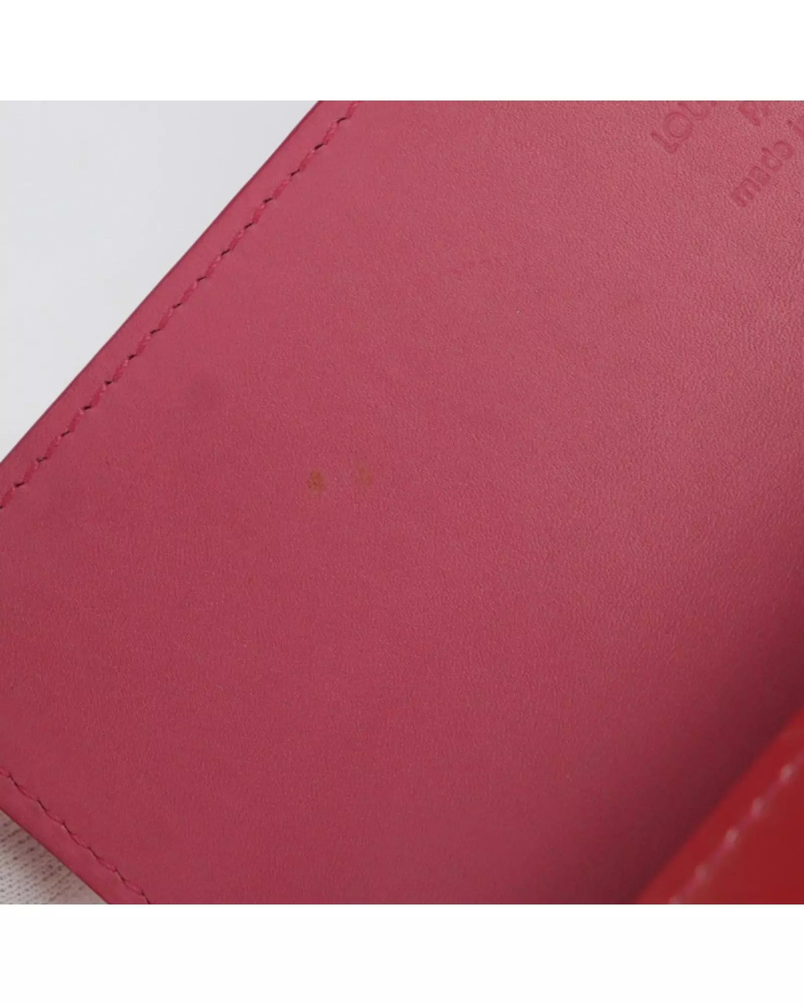 Preloved Monogram Empreinte Sarah Wallet Red Leather Wallet Women alternative image