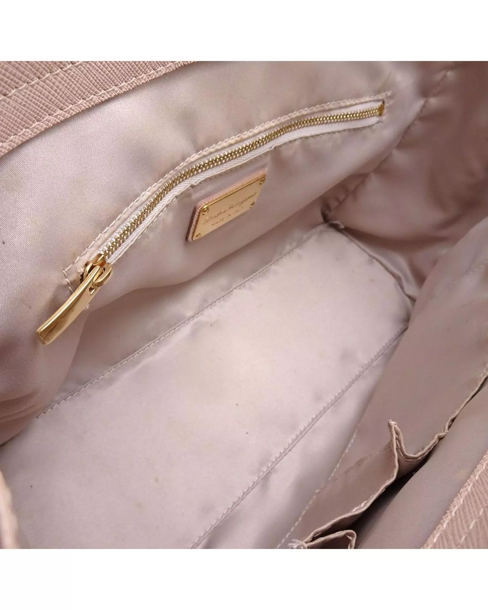 Preloved Satchel Handbag Top Zip Closure Women - Pink alternative image