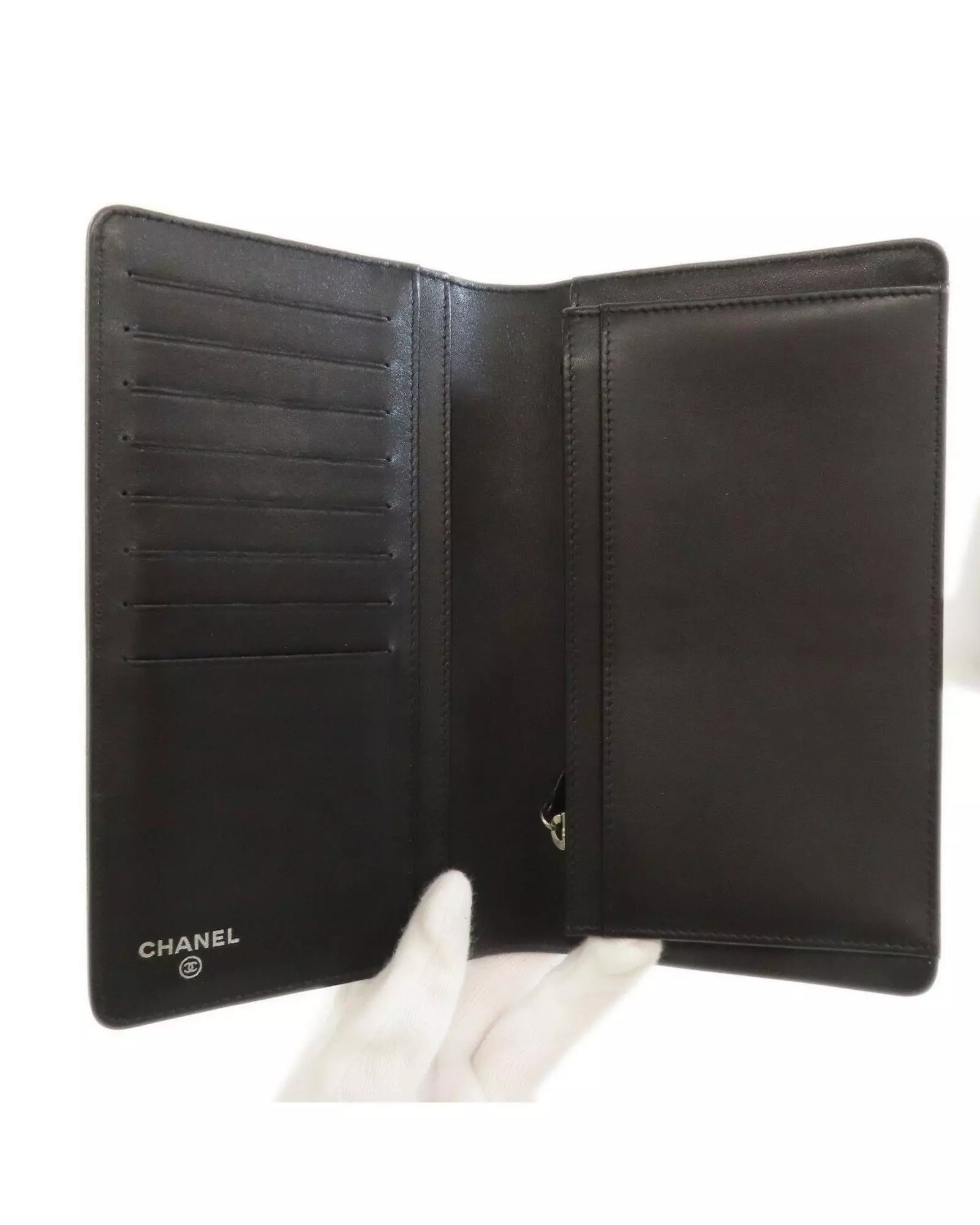 Preloved Classic Wallet Black Leather Women alternative image