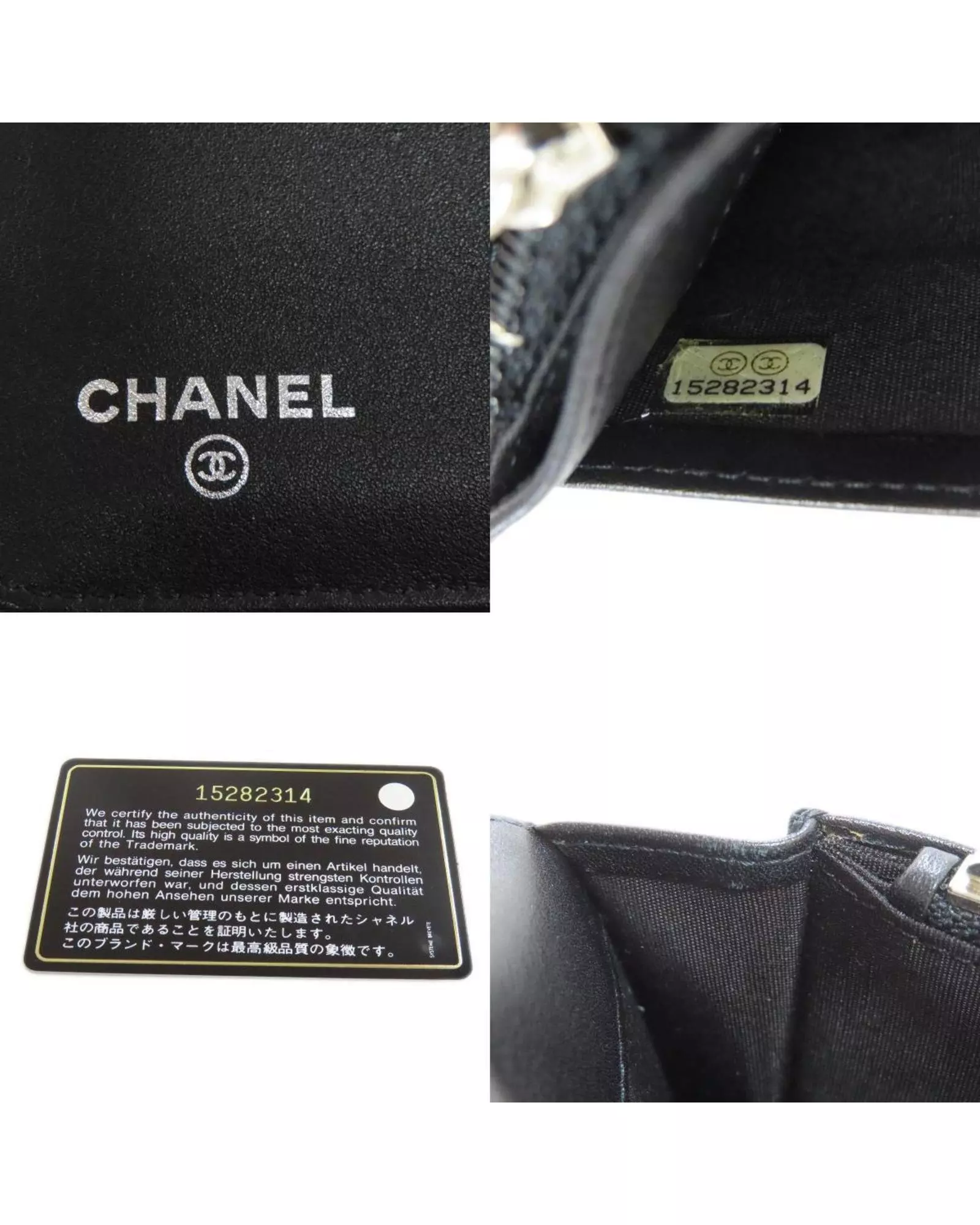Preloved Classic Wallet Black Leather Women alternative image