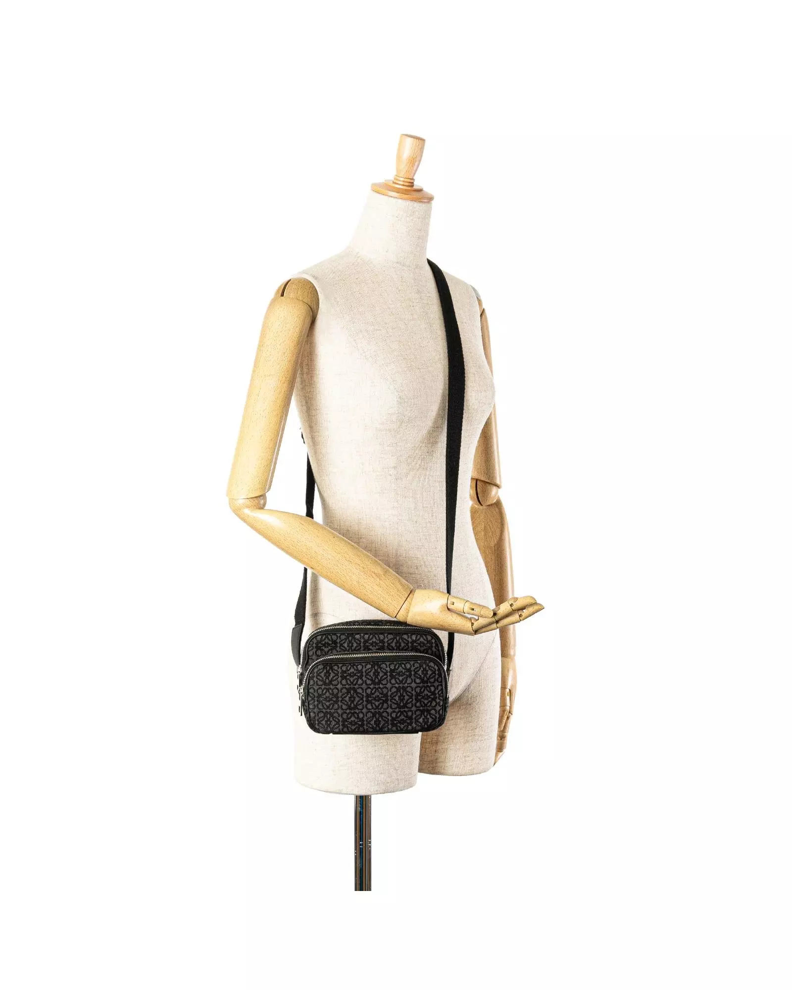 Preloved Puzzle Crossbody Bag Women - Black alternative image