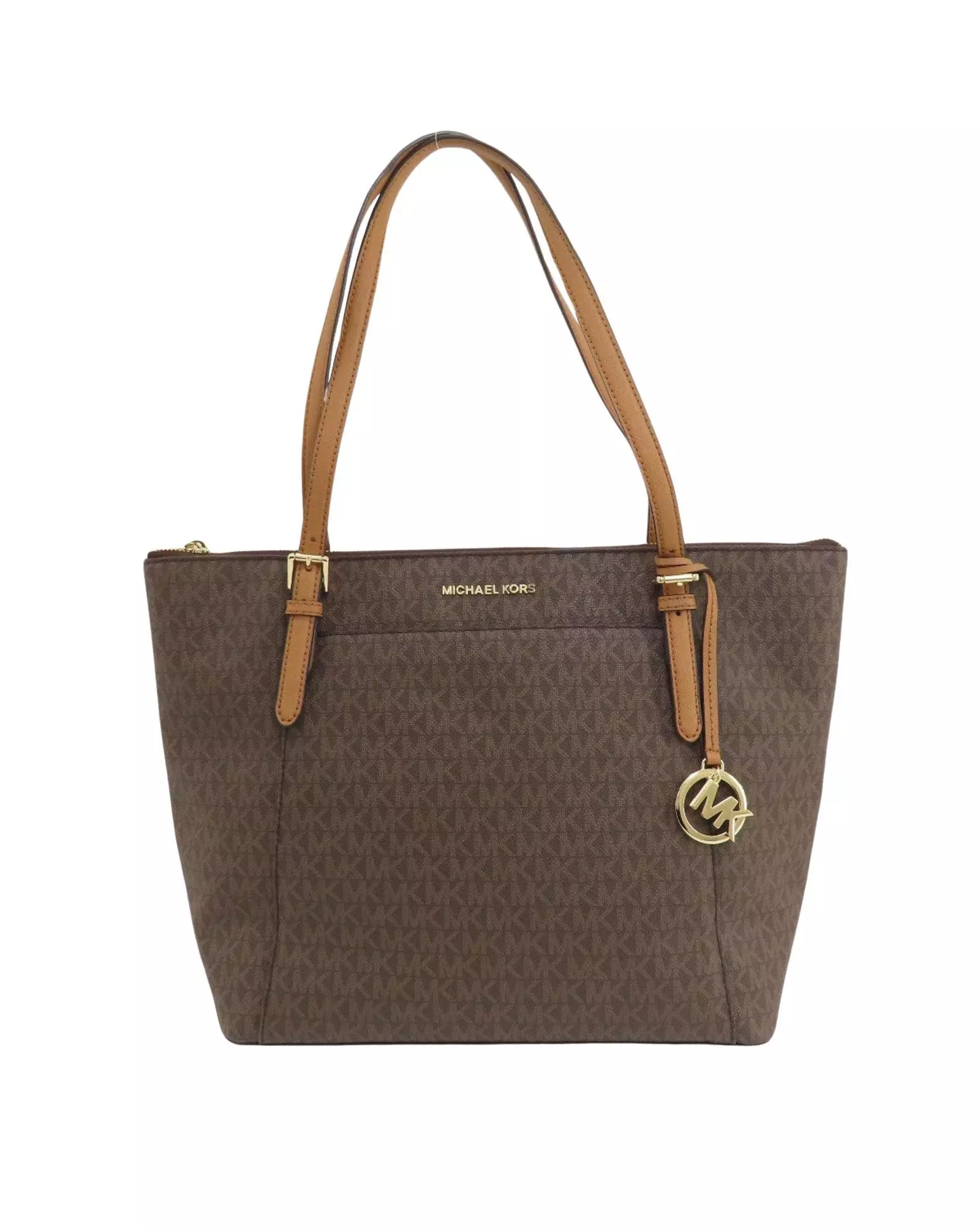 Preloved Jet Set Item Tote Large Brown Women Tote Bags alternative image